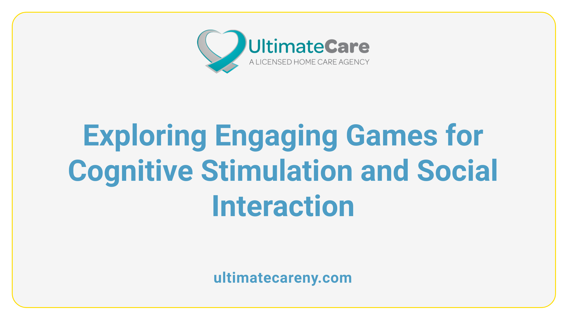 Exploring Engaging Games for Cognitive Stimulation and Social Interaction