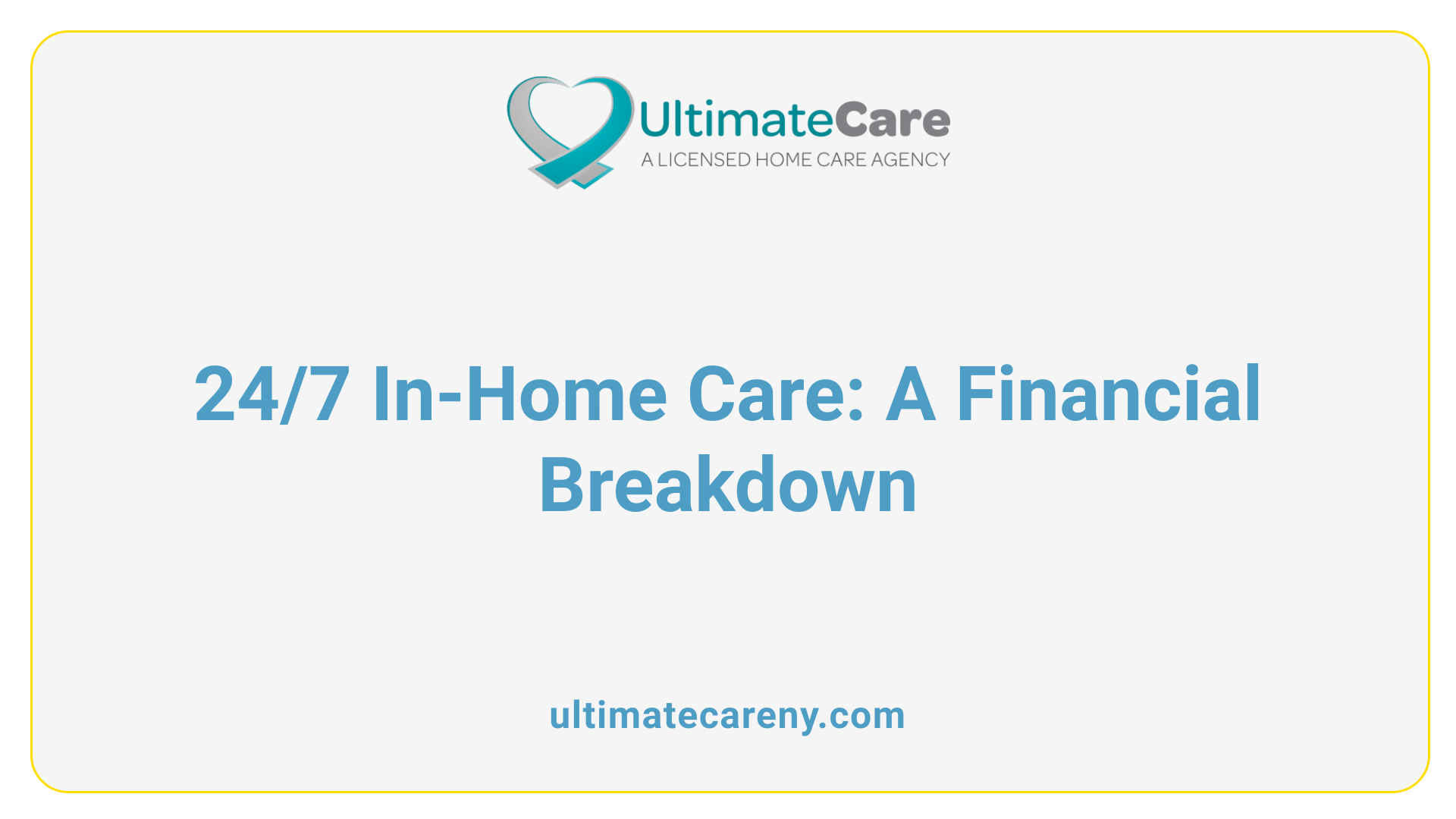 24/7 In-Home Care: A Financial Breakdown