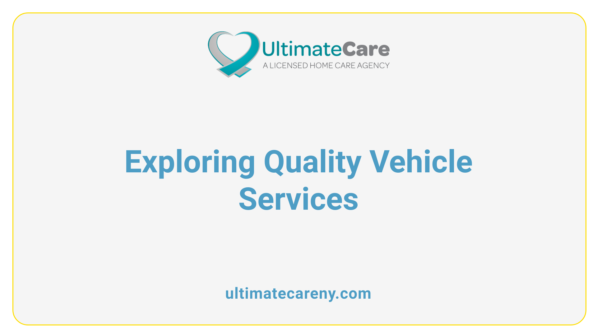 Exploring Quality Vehicle Services