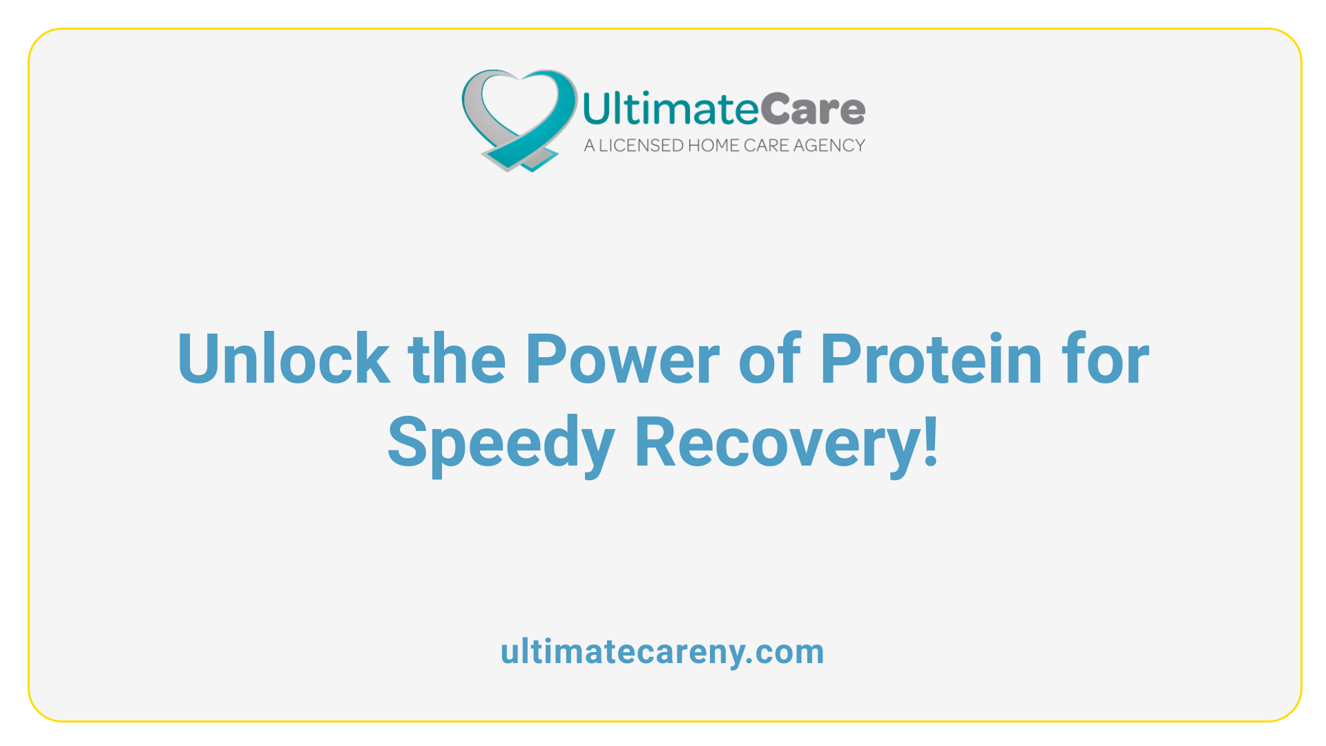 Unlock the Power of Protein for Speedy Recovery!