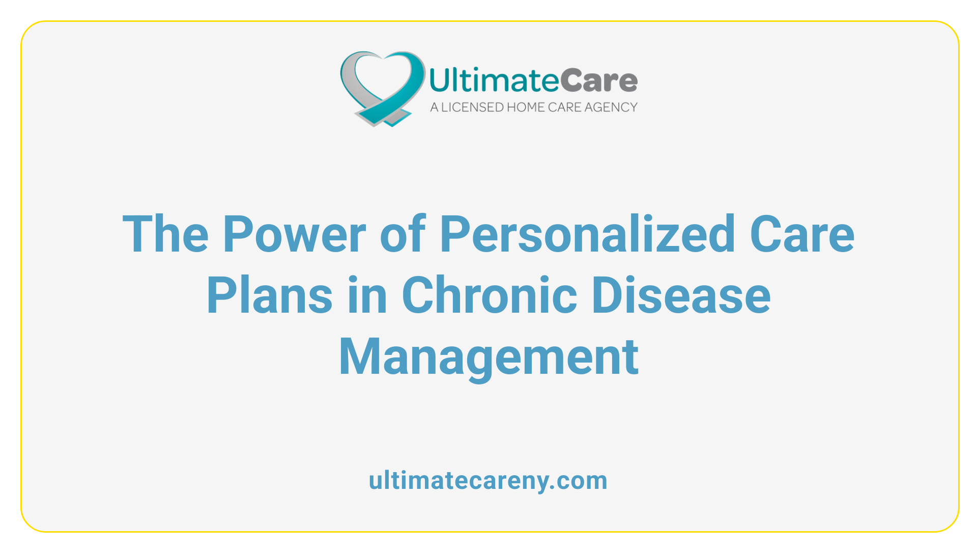 The Power of Personalized Care Plans in Chronic Disease Management
