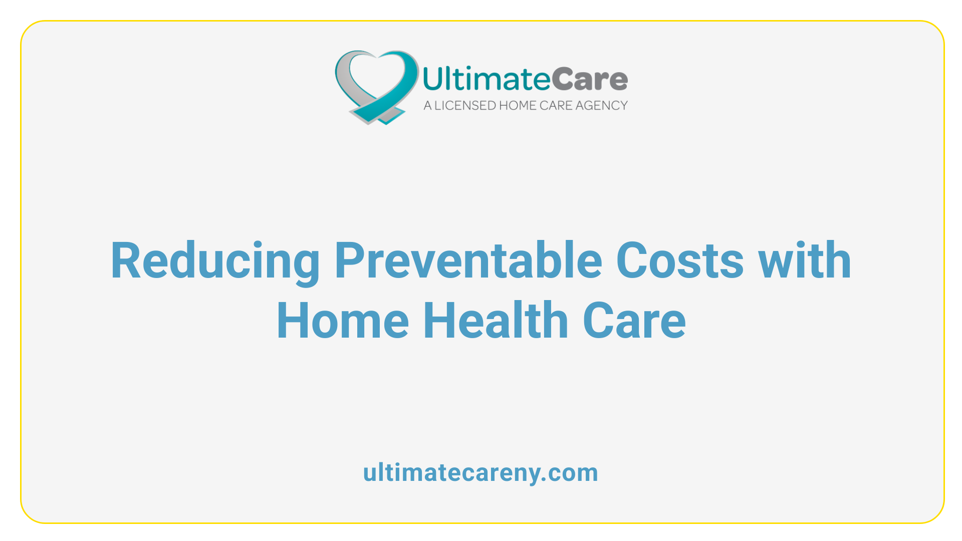 Reducing Preventable Costs with Home Health Care