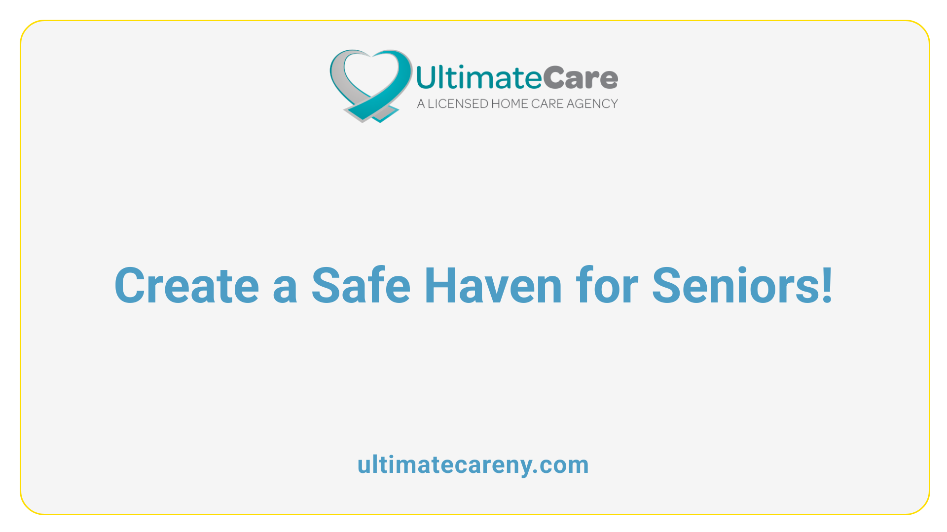 Create a Safe Haven for Seniors!