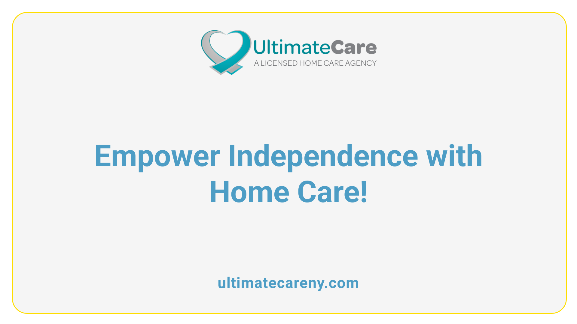 Empower Independence with Home Care!