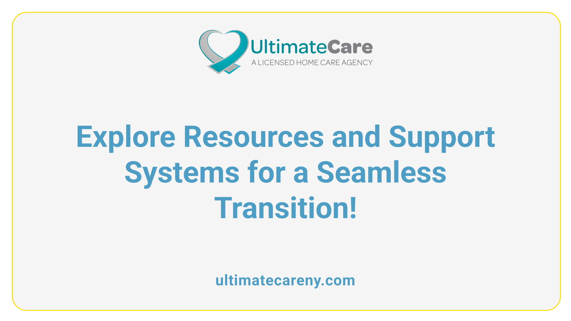 Explore Resources and Support Systems for a Seamless Transition!