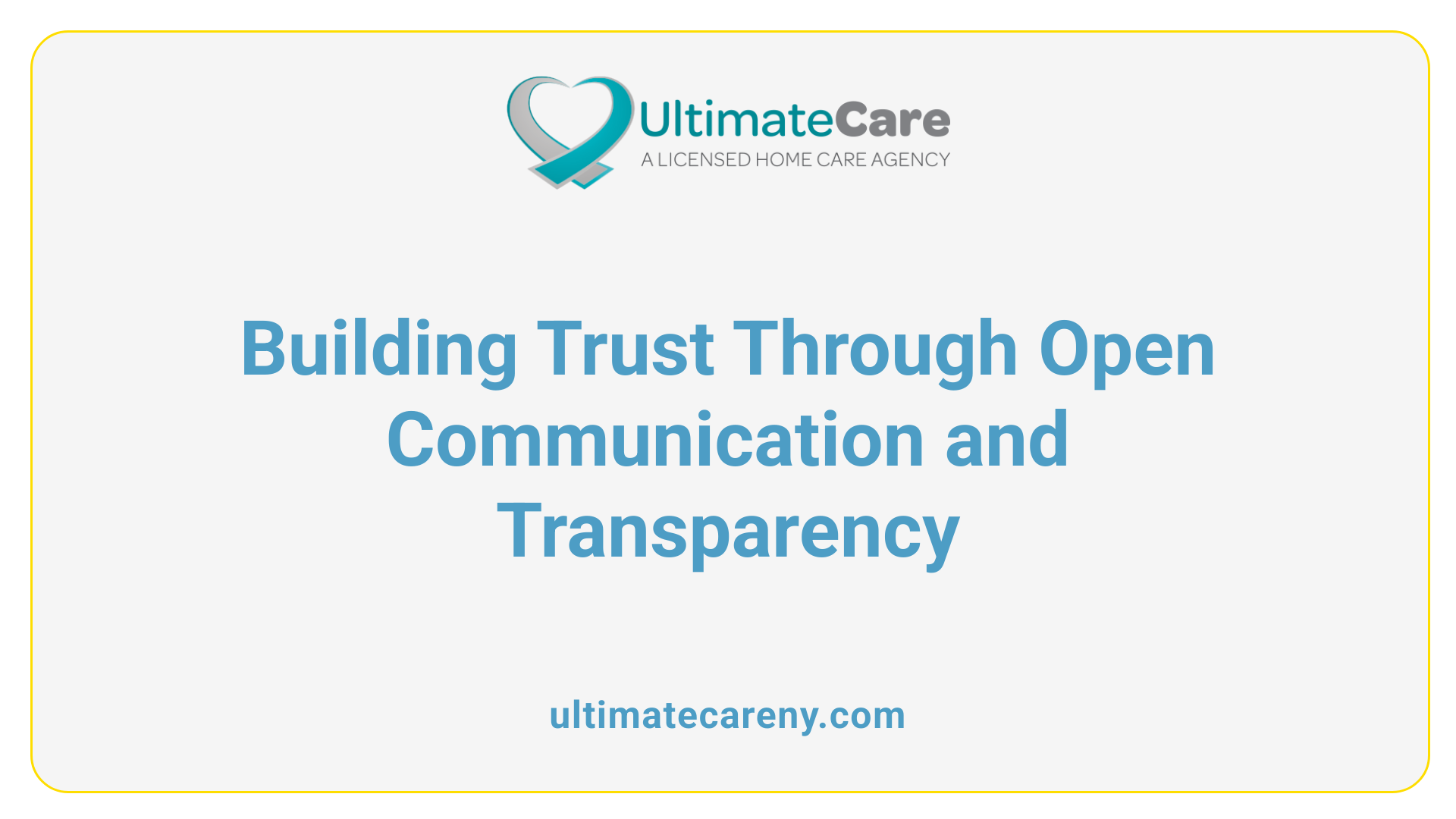 Building Trust Through Open Communication and Transparency