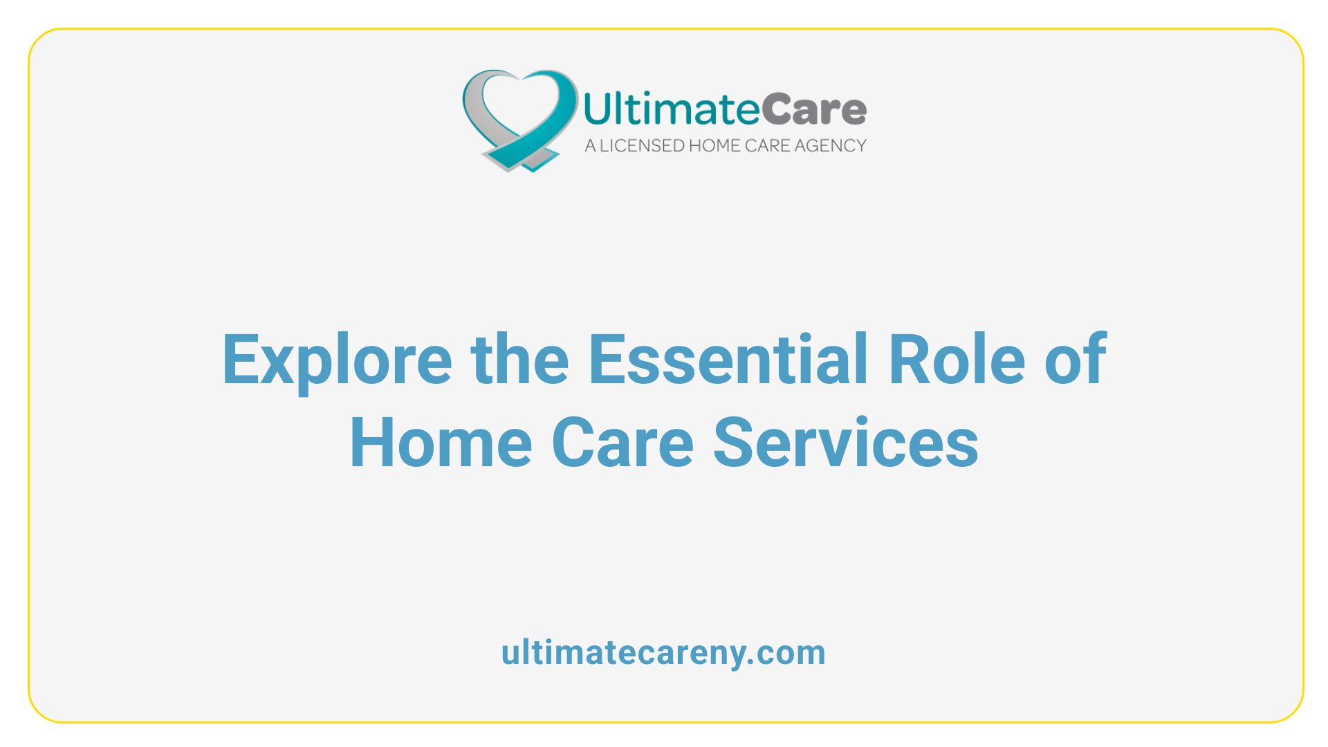 Explore the Essential Role of Home Care Services