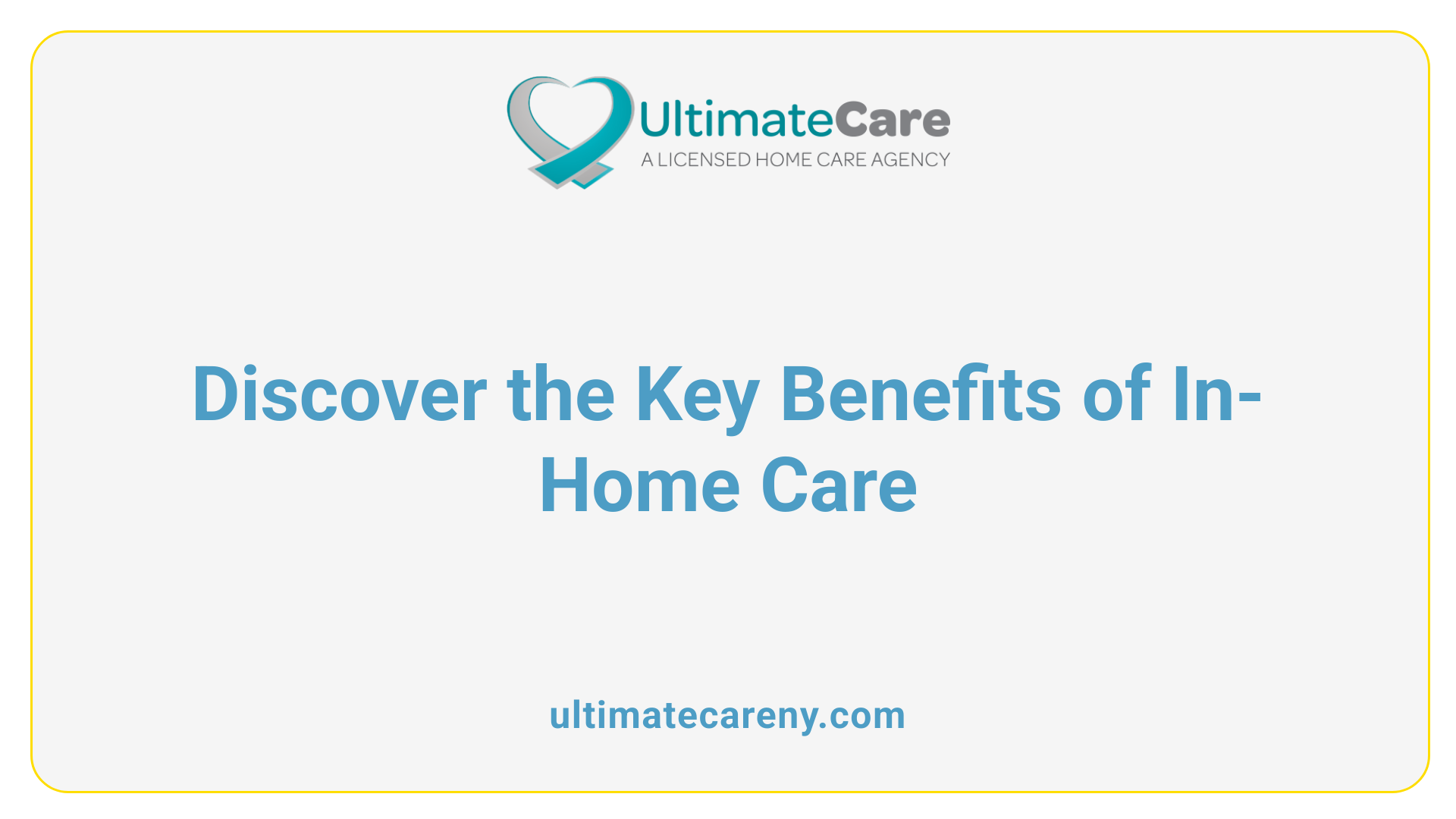 Discover the Key Benefits of In-Home Care