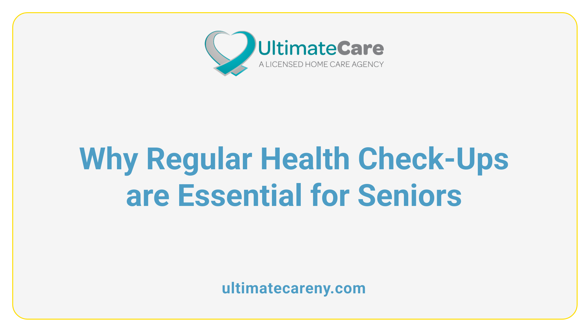 Why Regular Health Check-Ups are Essential for Seniors