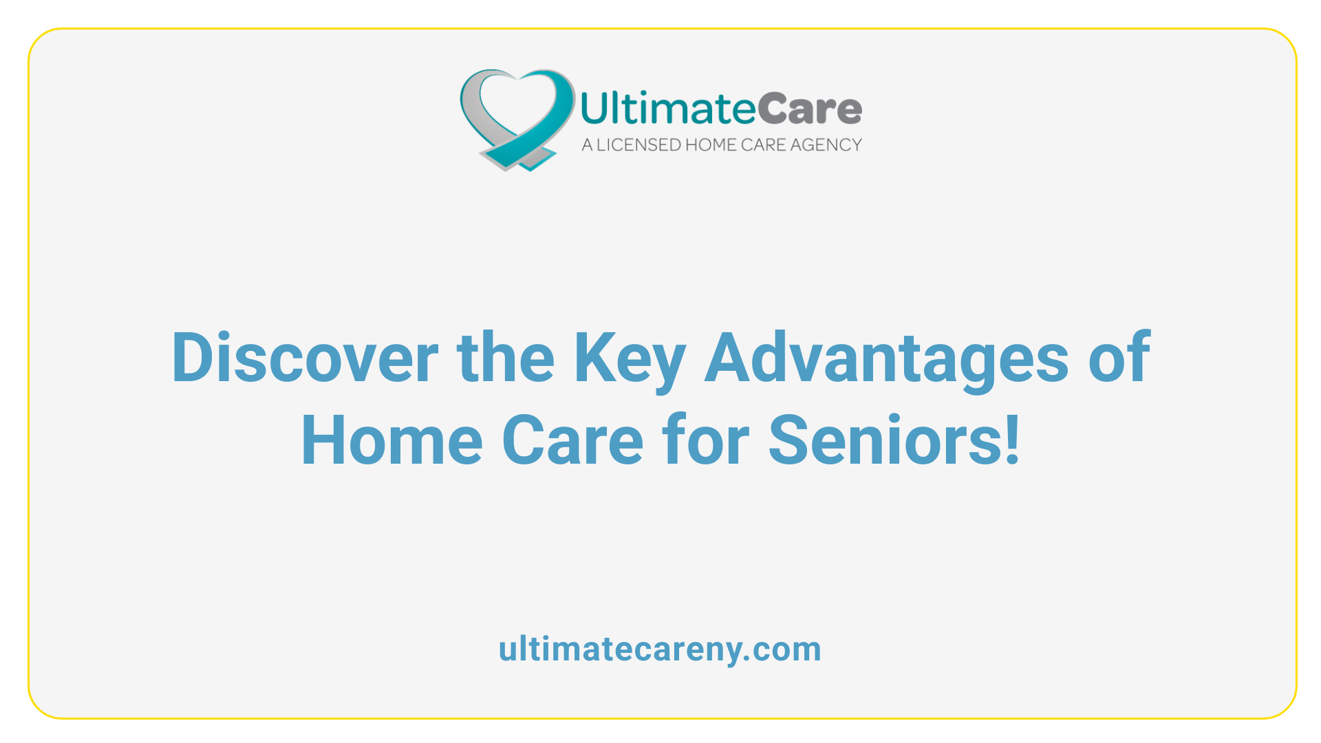 Discover the Key Advantages of Home Care for Seniors!