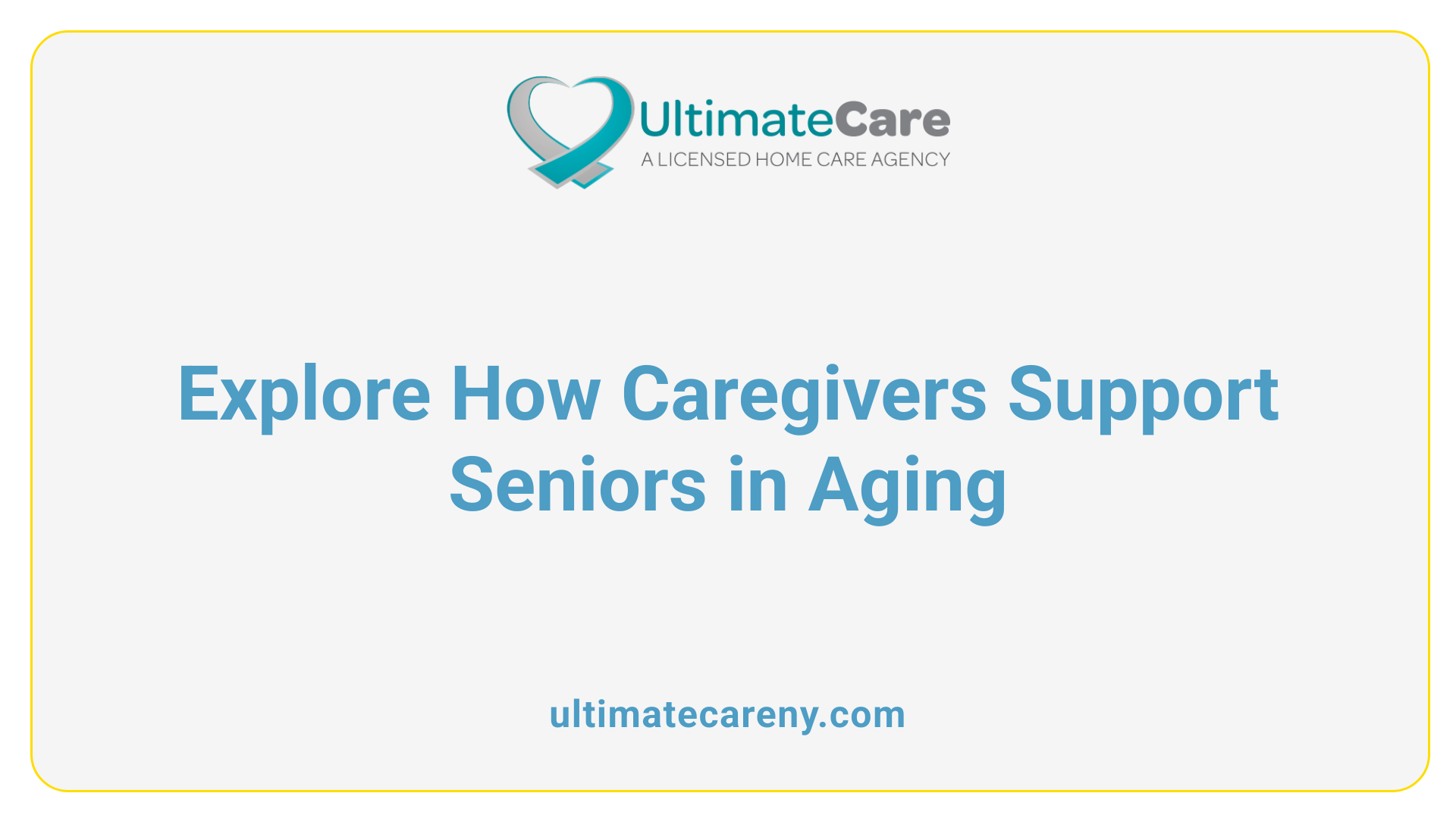Explore How Caregivers Support Seniors in Aging