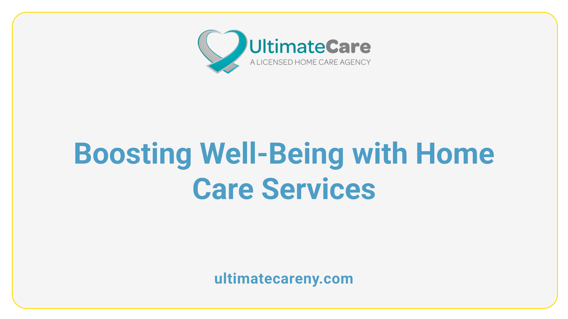 Boosting Well-Being with Home Care Services
