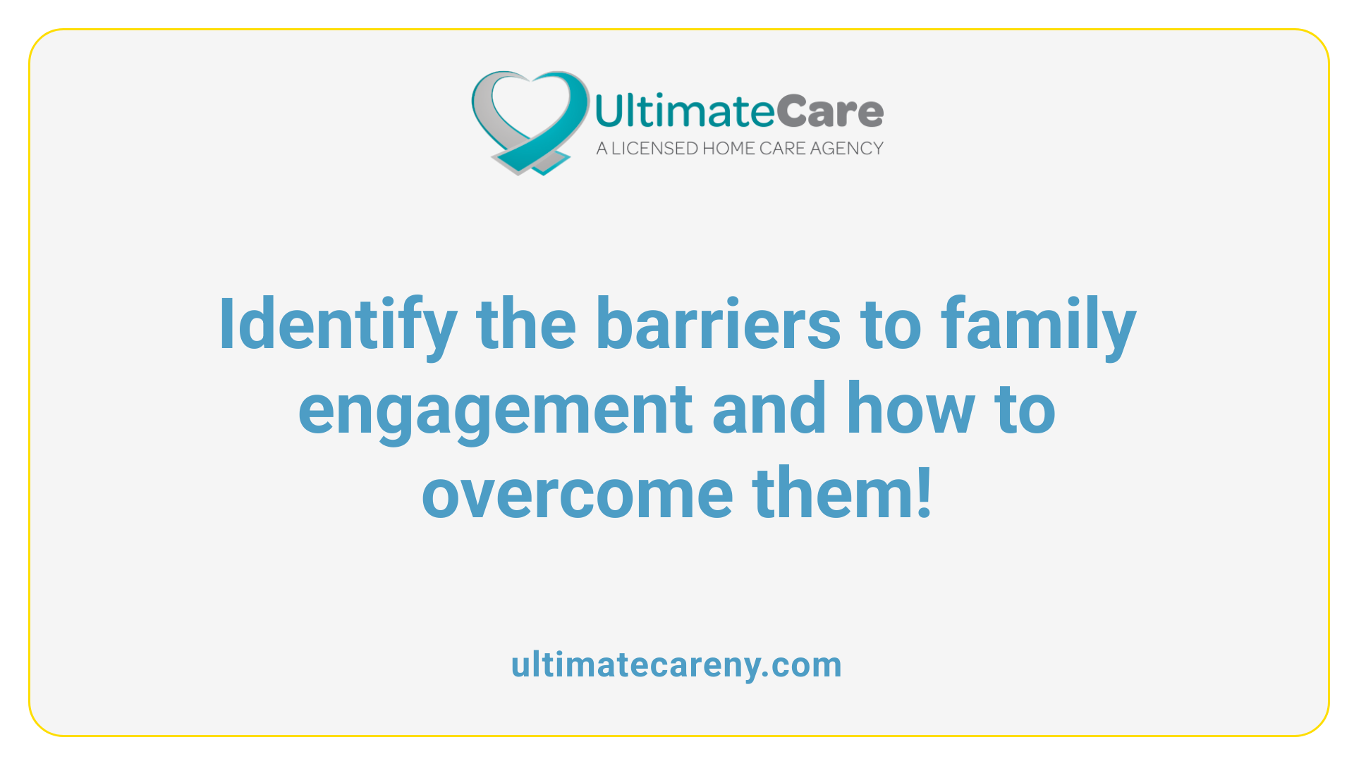 Identify the barriers to family engagement and how to overcome them!
