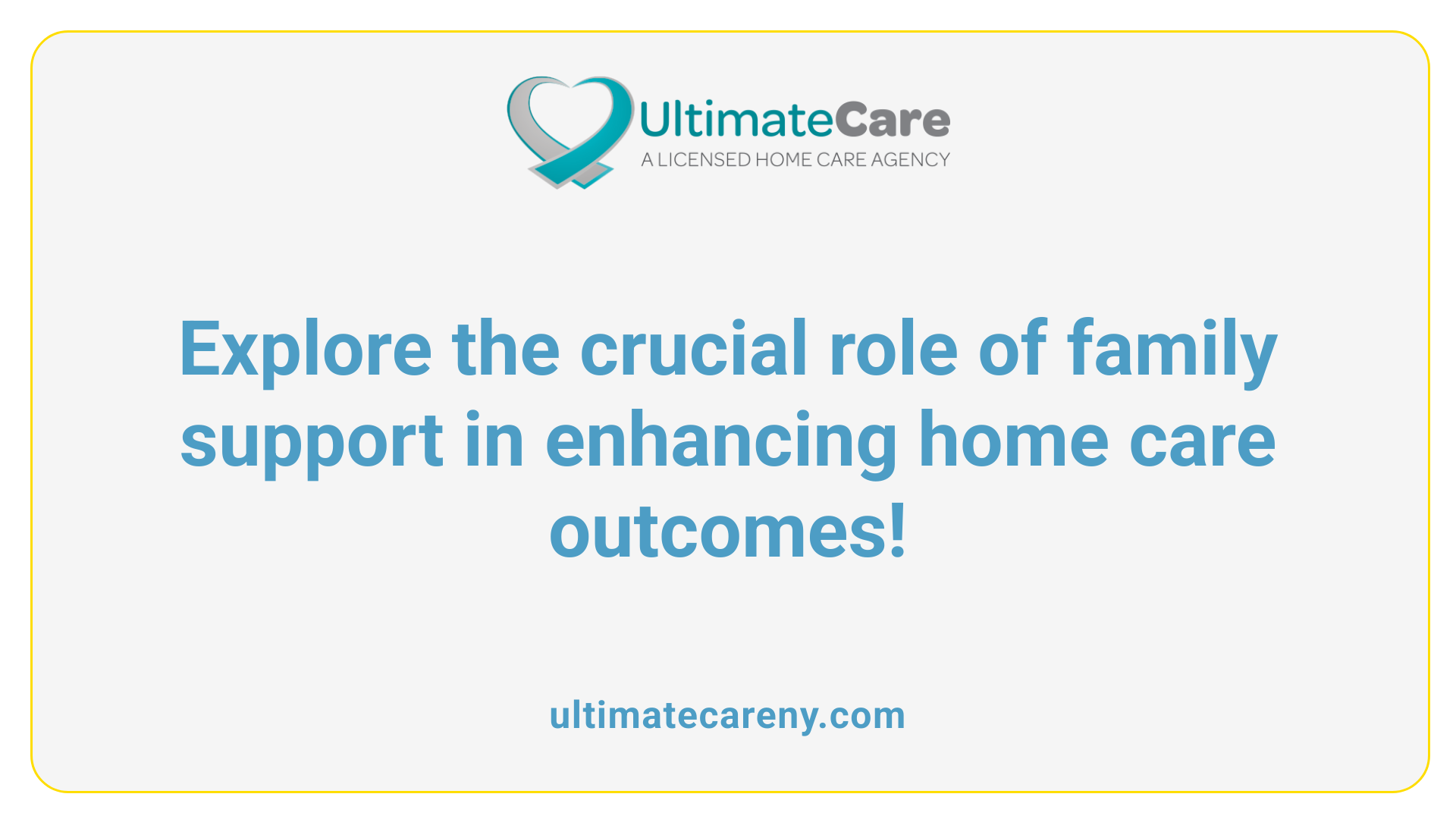 Explore the crucial role of family support in enhancing home care outcomes!