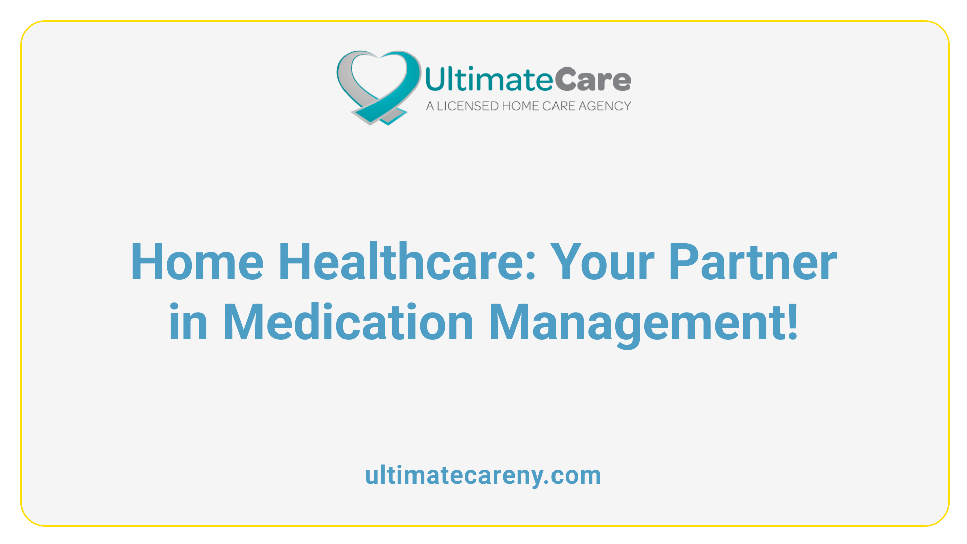 Home Healthcare: Your Partner in Medication Management!