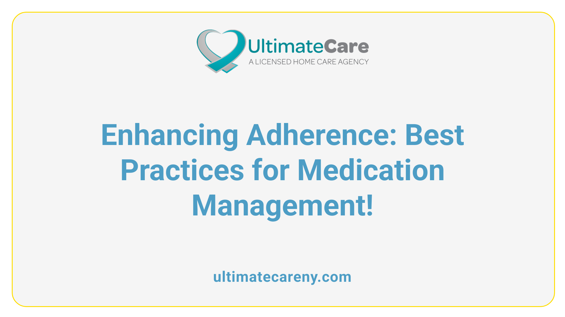 Enhancing Adherence: Best Practices for Medication Management!
