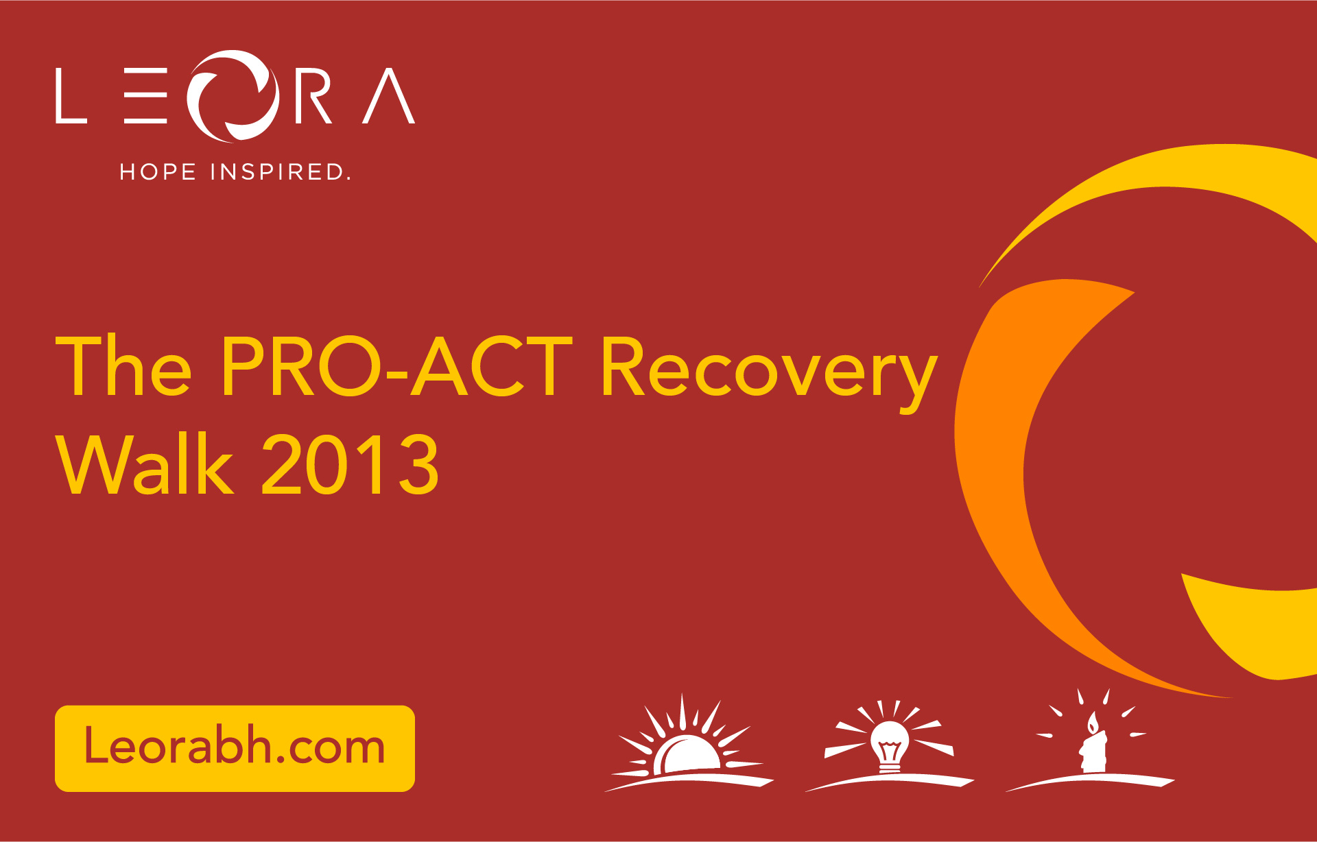 The PRO-ACT Recovery Walk 2013