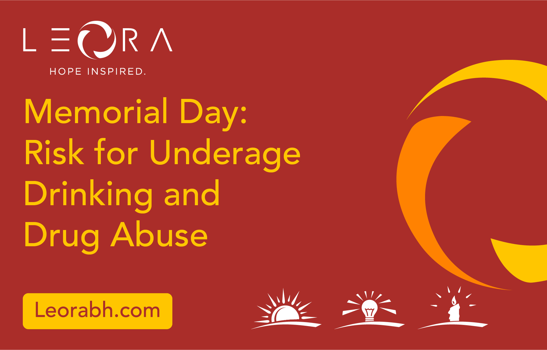 Memorial Day: Risk for Underage Drinking and Drug Abuse