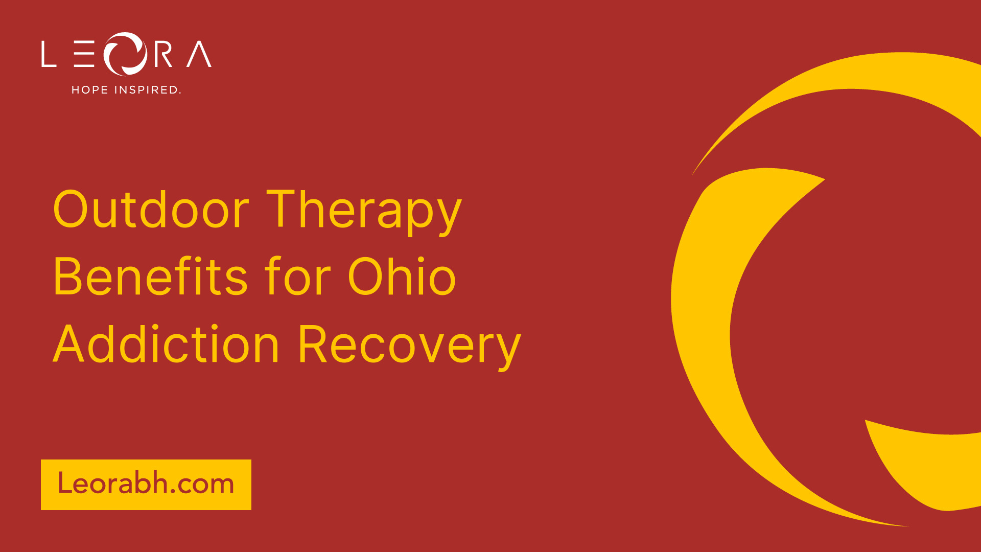 Outdoor Therapy Benefits for Ohio Addiction Recovery