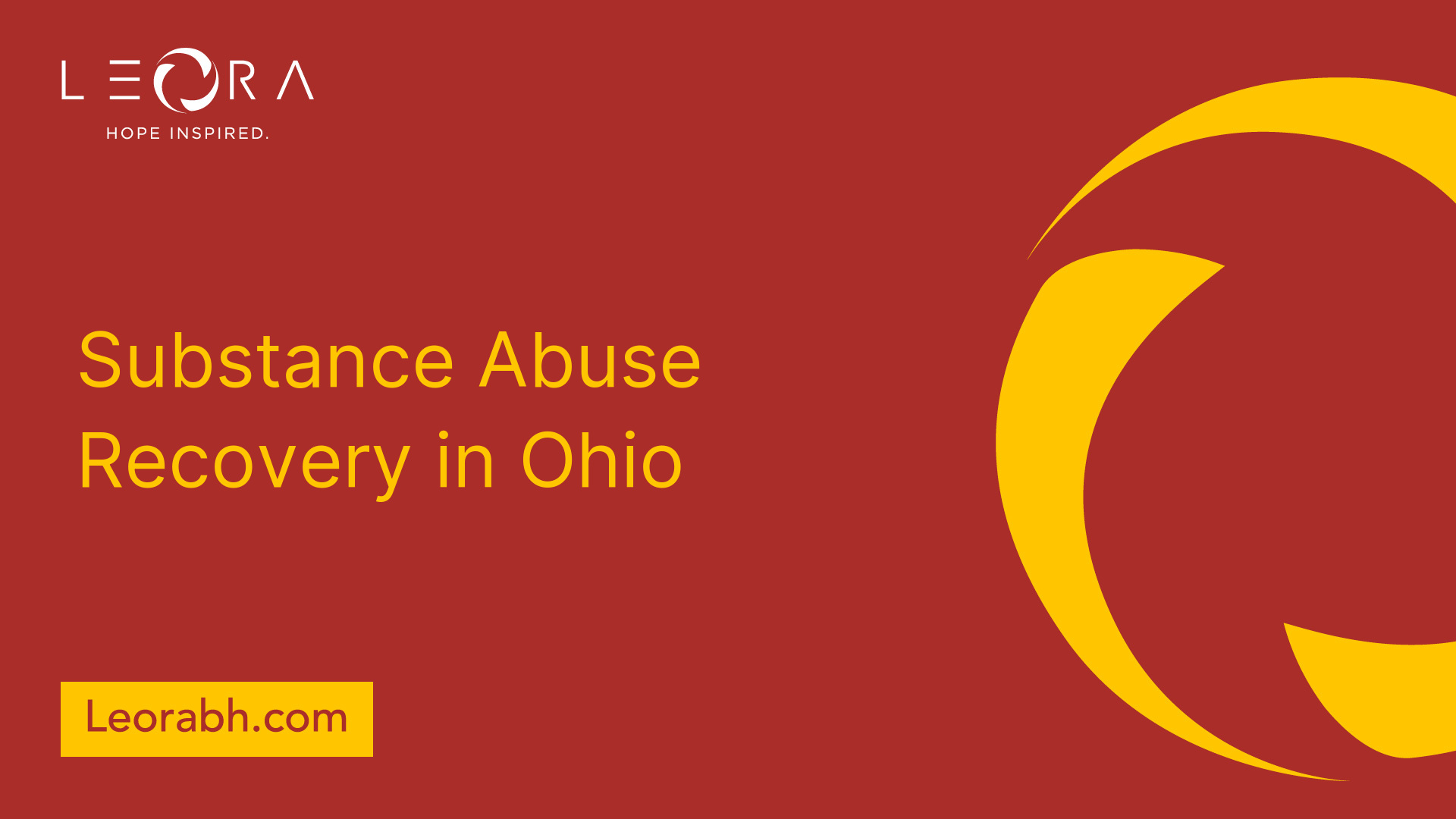 Substance Abuse Recovery in Ohio