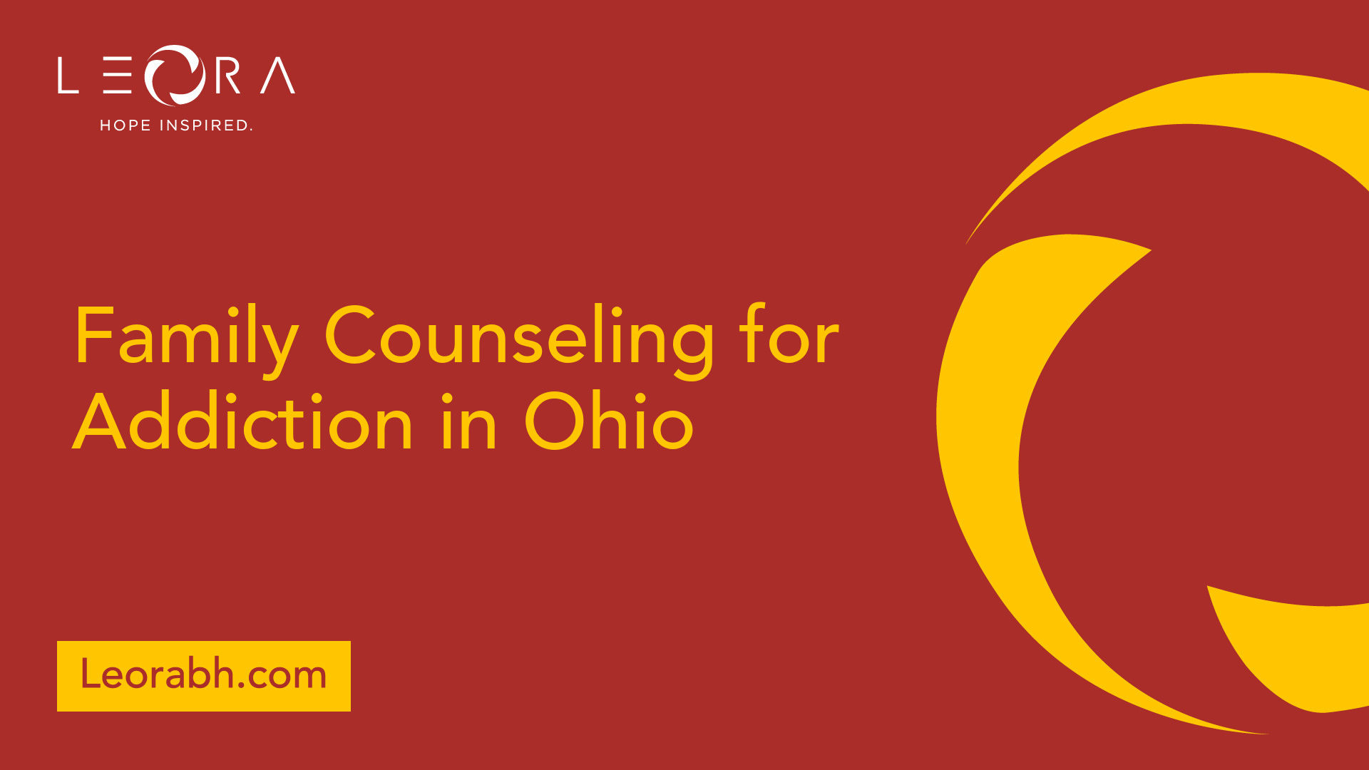 Family Counseling for Addiction in Ohio