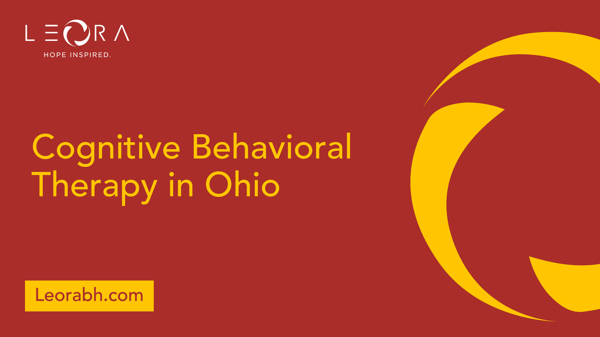 Cognitive-Behavioral Therapy in Ohio
