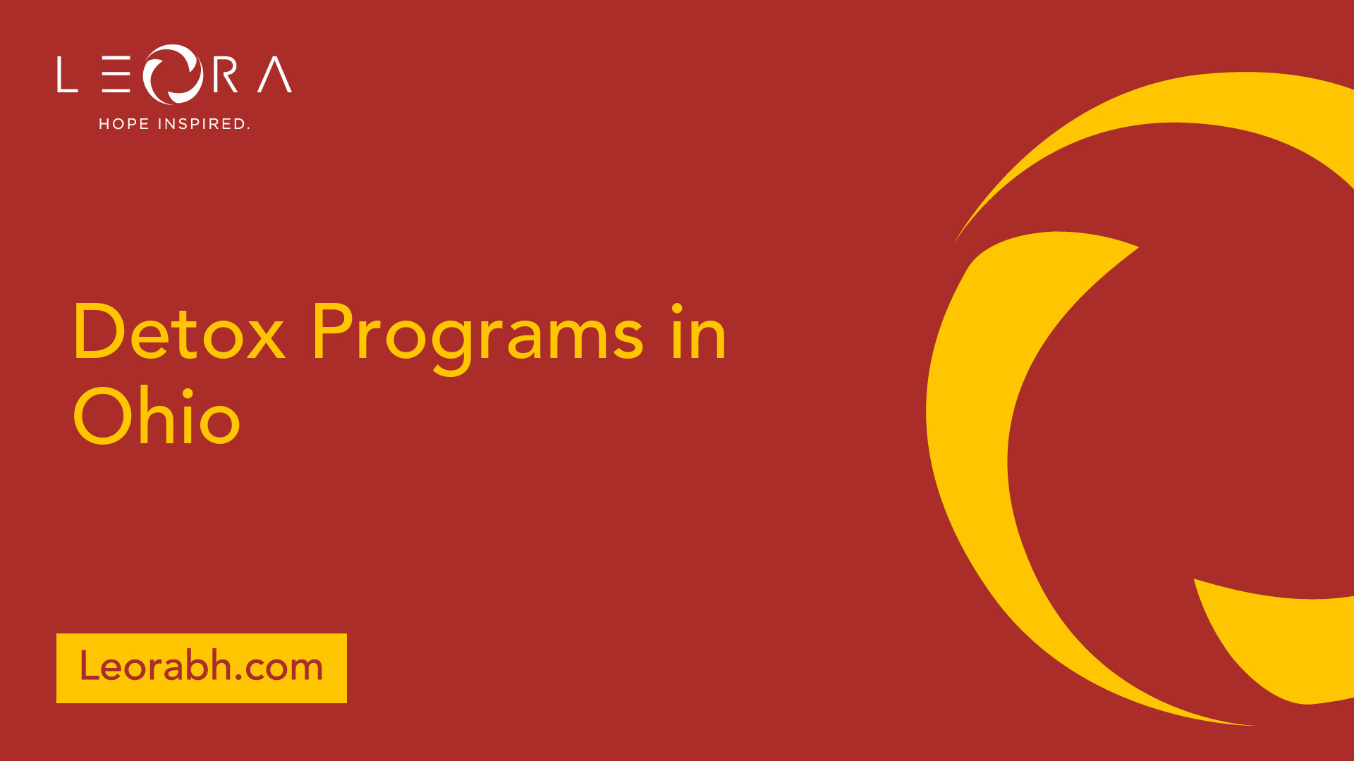 Detox Programs in Ohio