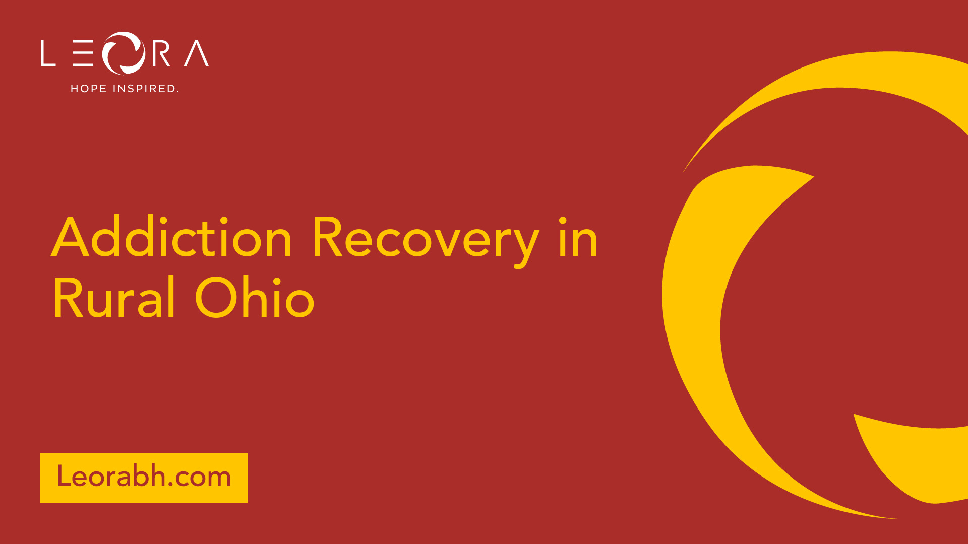 Addiction Recovery in Rural Ohio
