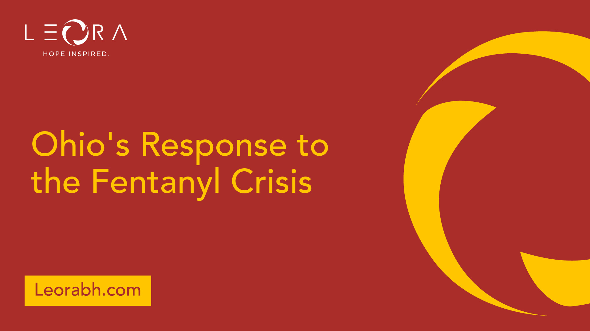 Ohio's Response to the Fentanyl Crisis