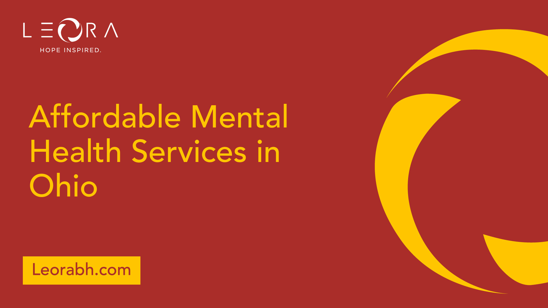Affordable Mental Health Services in Ohio