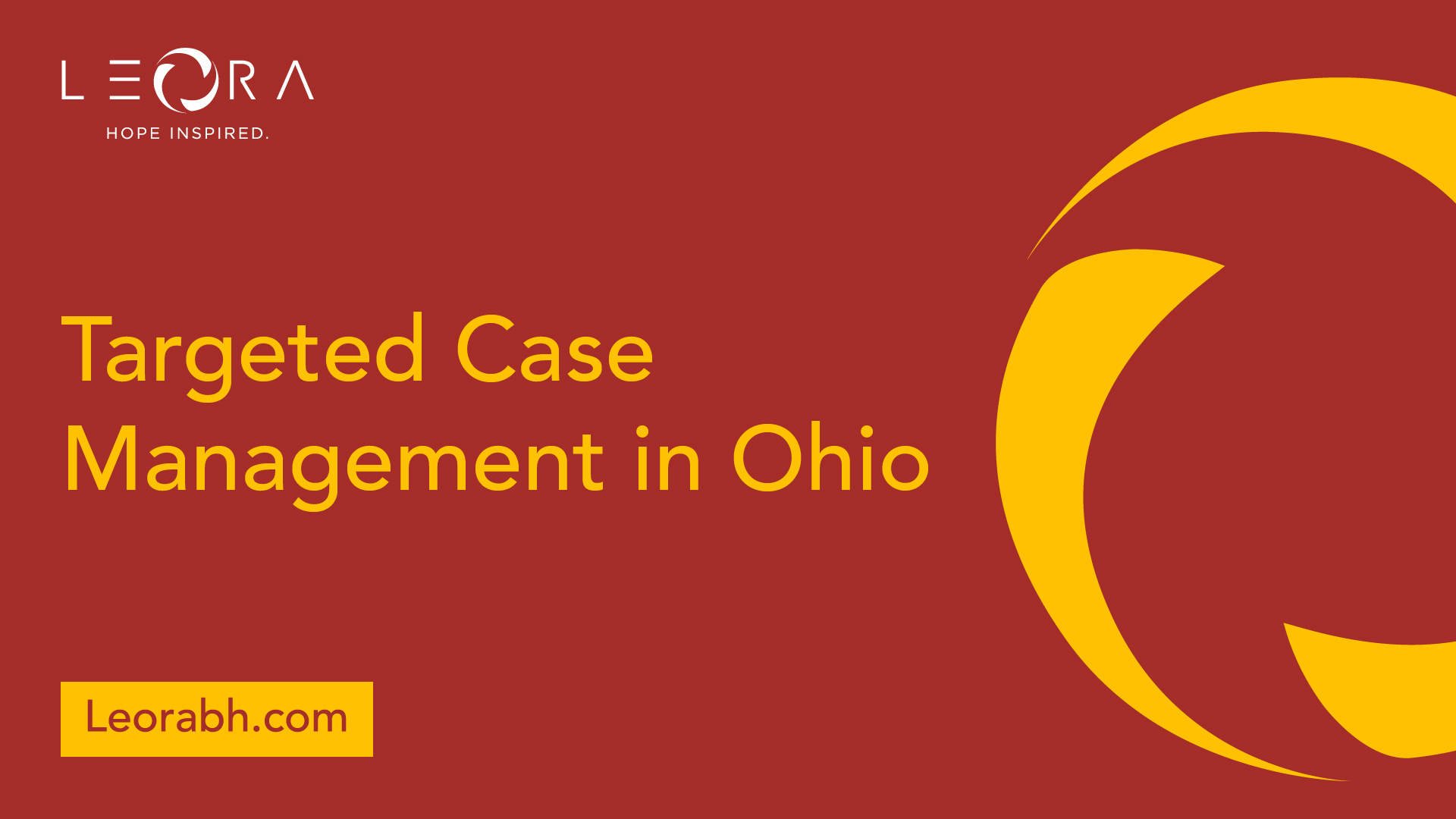 Ohio Case Management for Mental Health