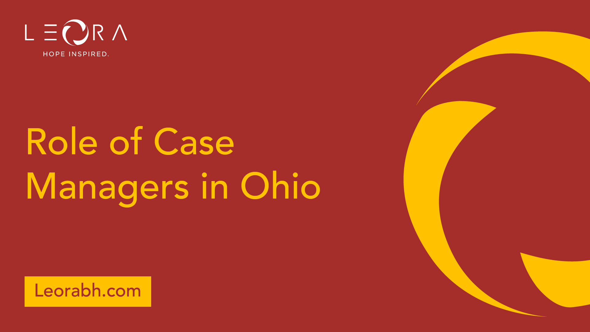 Ohio Case Management Aids Recovery