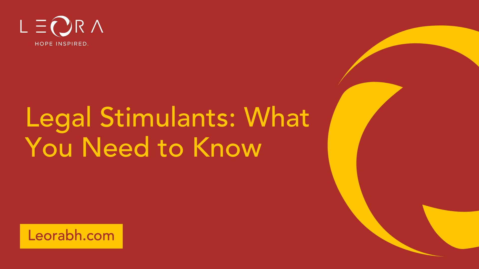 Legal Stimulants: What You Need to Know