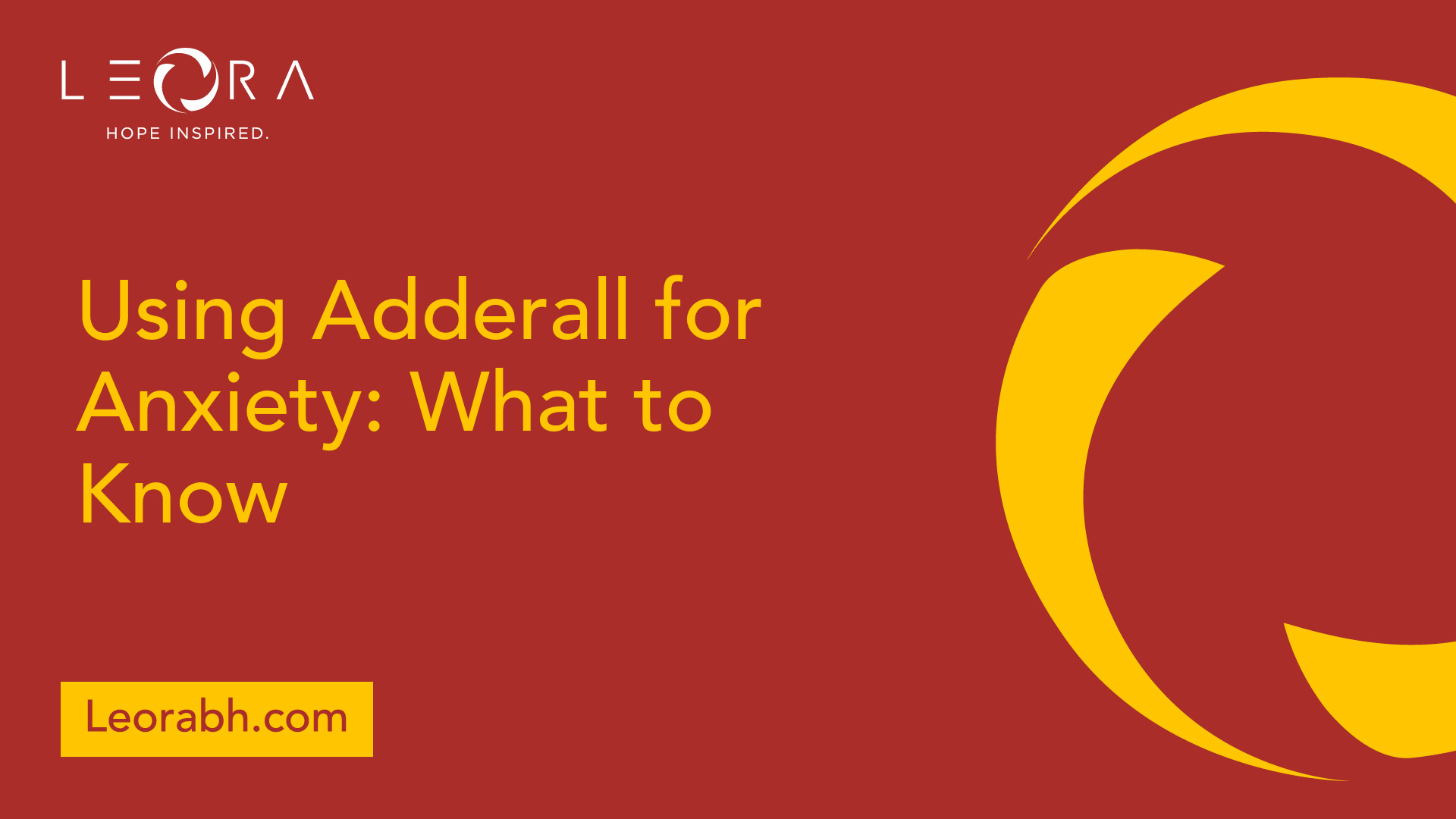 Using Adderall for Anxiety: What to Know