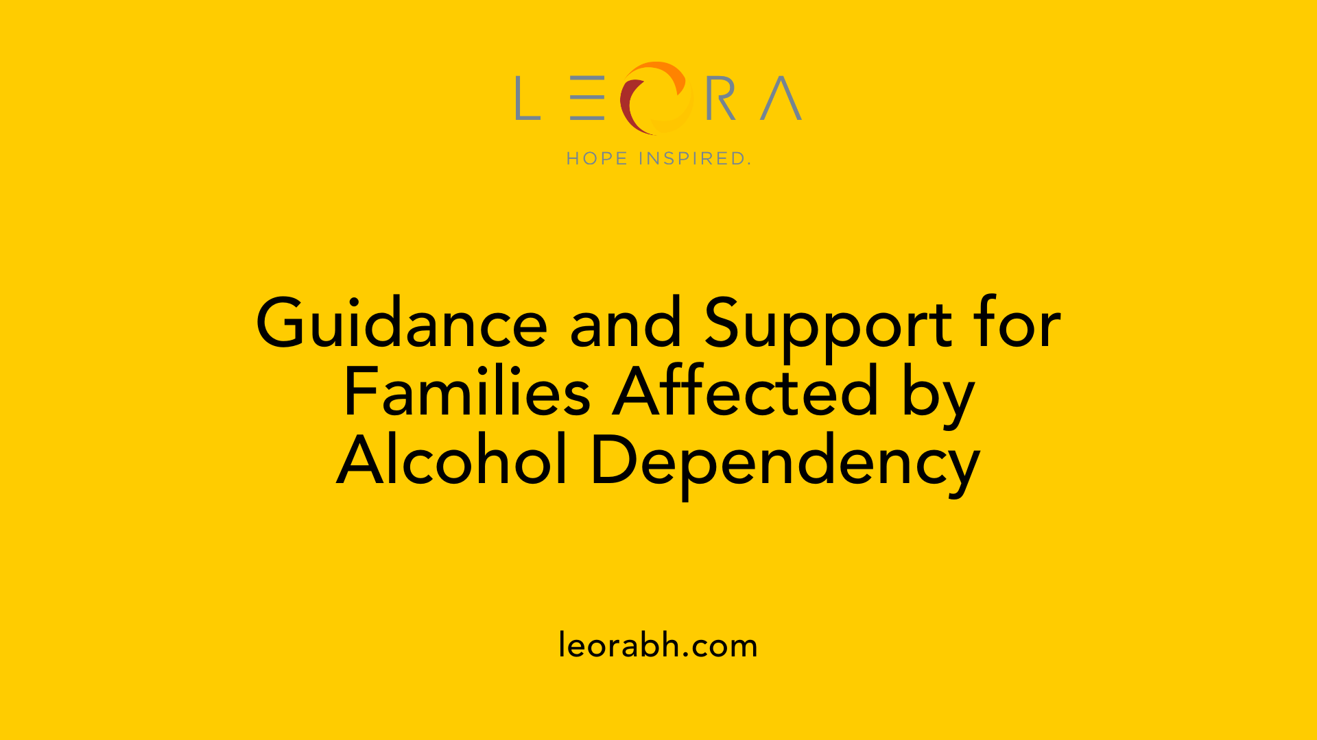 Guidance and Support for Families Affected by Alcohol Dependency