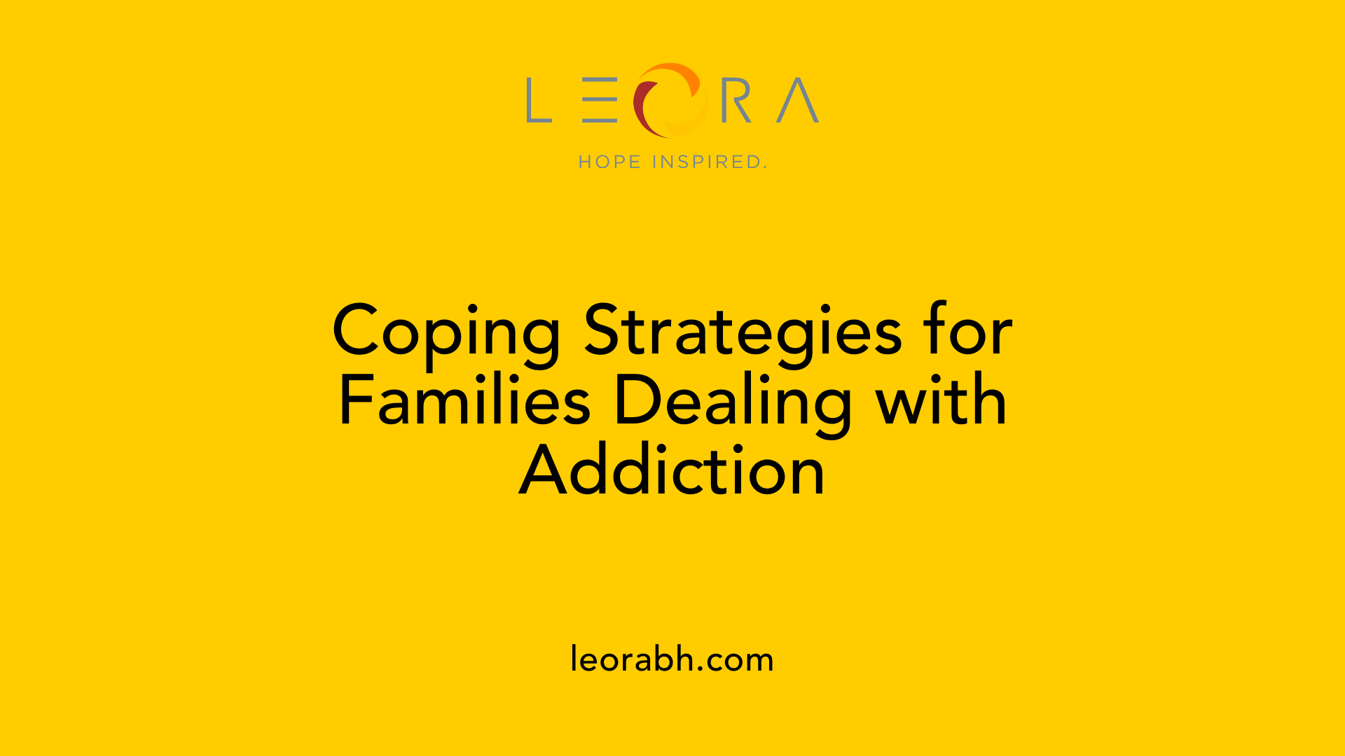 Coping Strategies for Families Dealing with Addiction