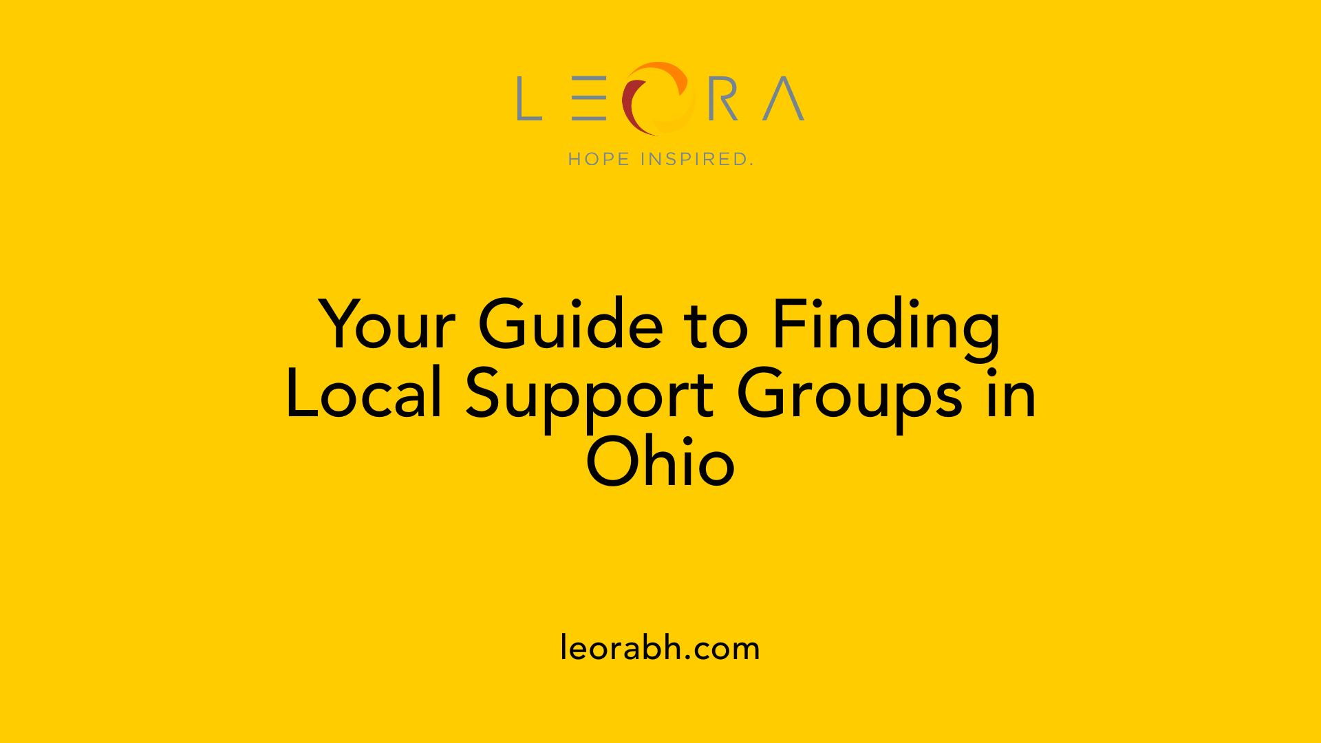 Your Guide to Finding Local Support Groups in Ohio