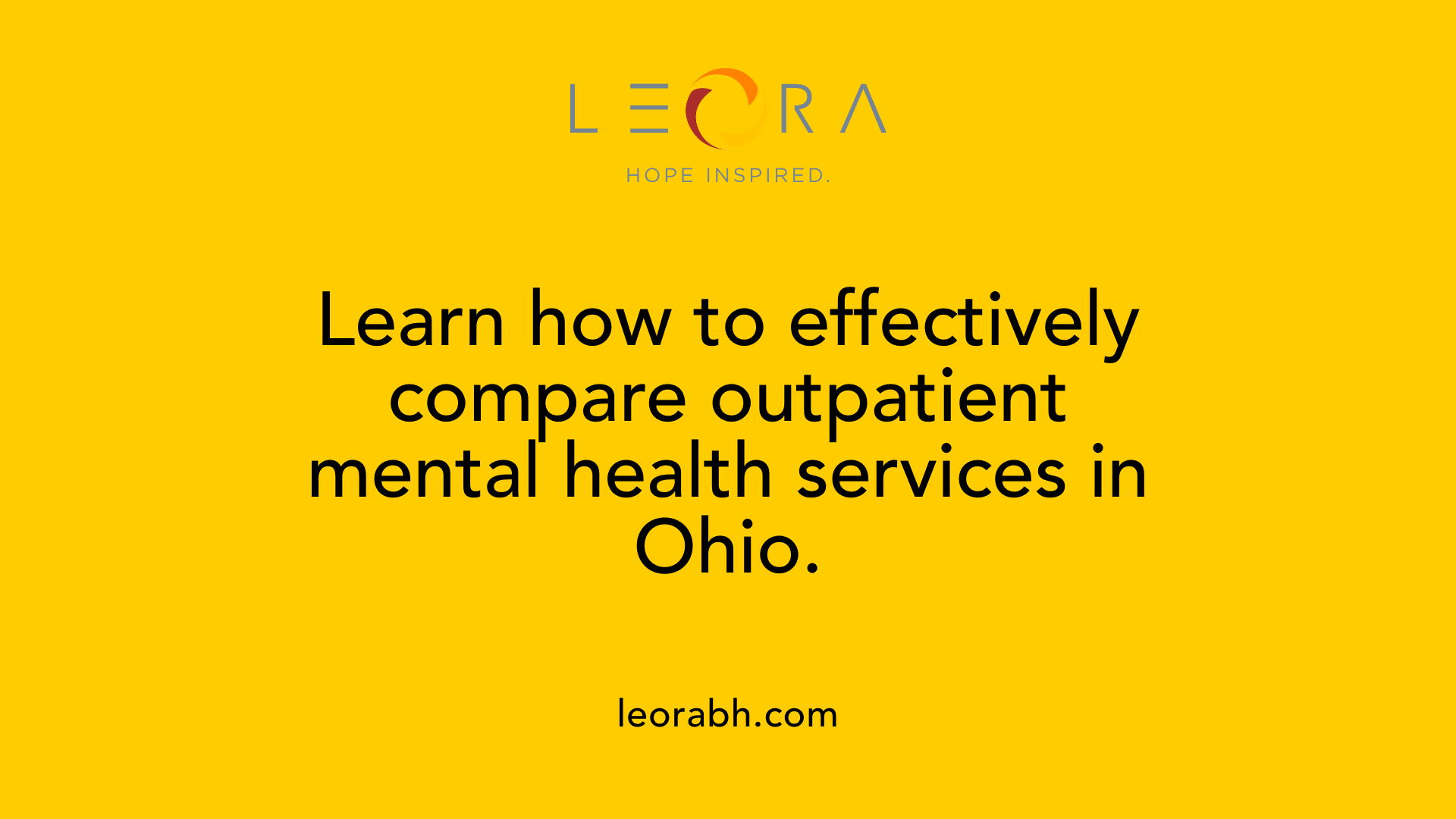 Learn how to effectively compare outpatient mental health services in Ohio.