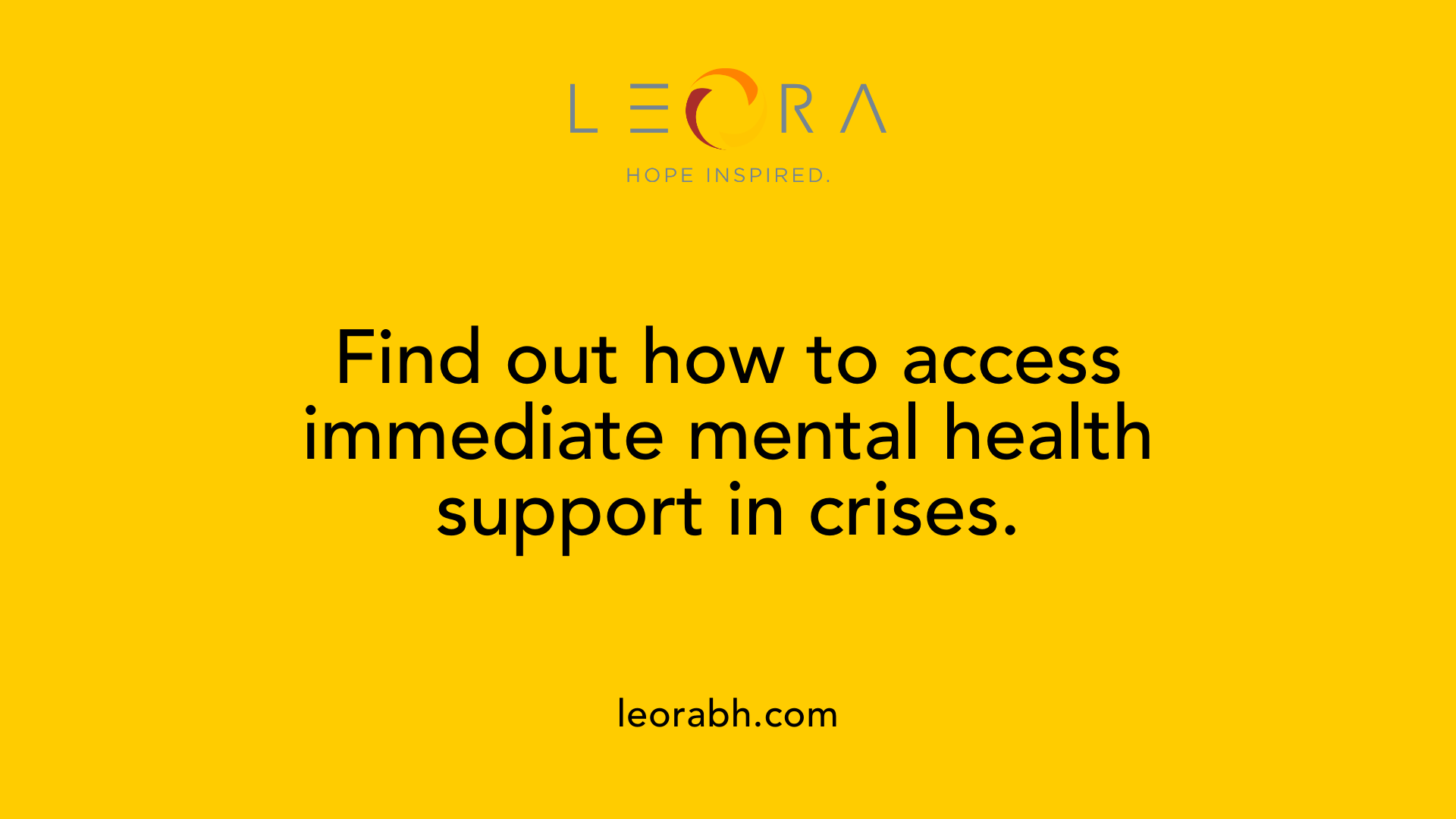 Find out how to access immediate mental health support in crises.