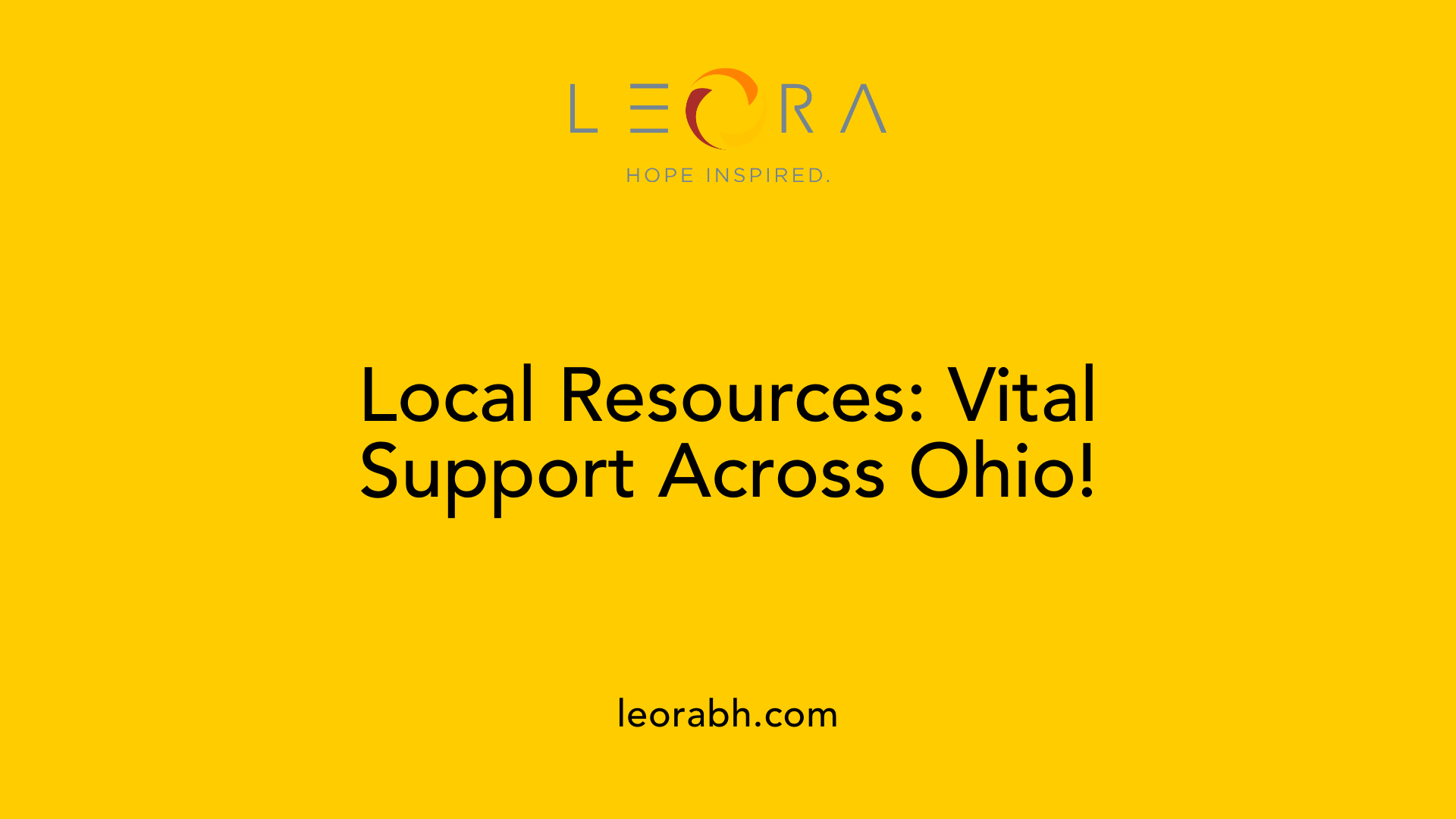 Local Resources: Vital Support Across Ohio!