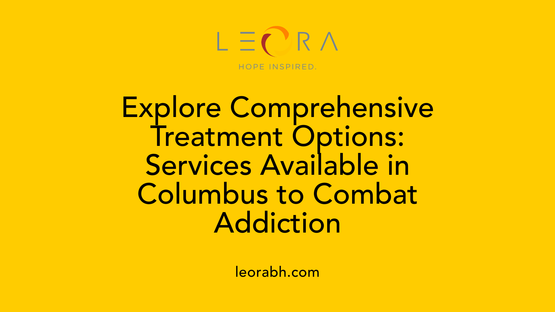 Explore Comprehensive Treatment Options: Services Available in Columbus to Combat Addiction