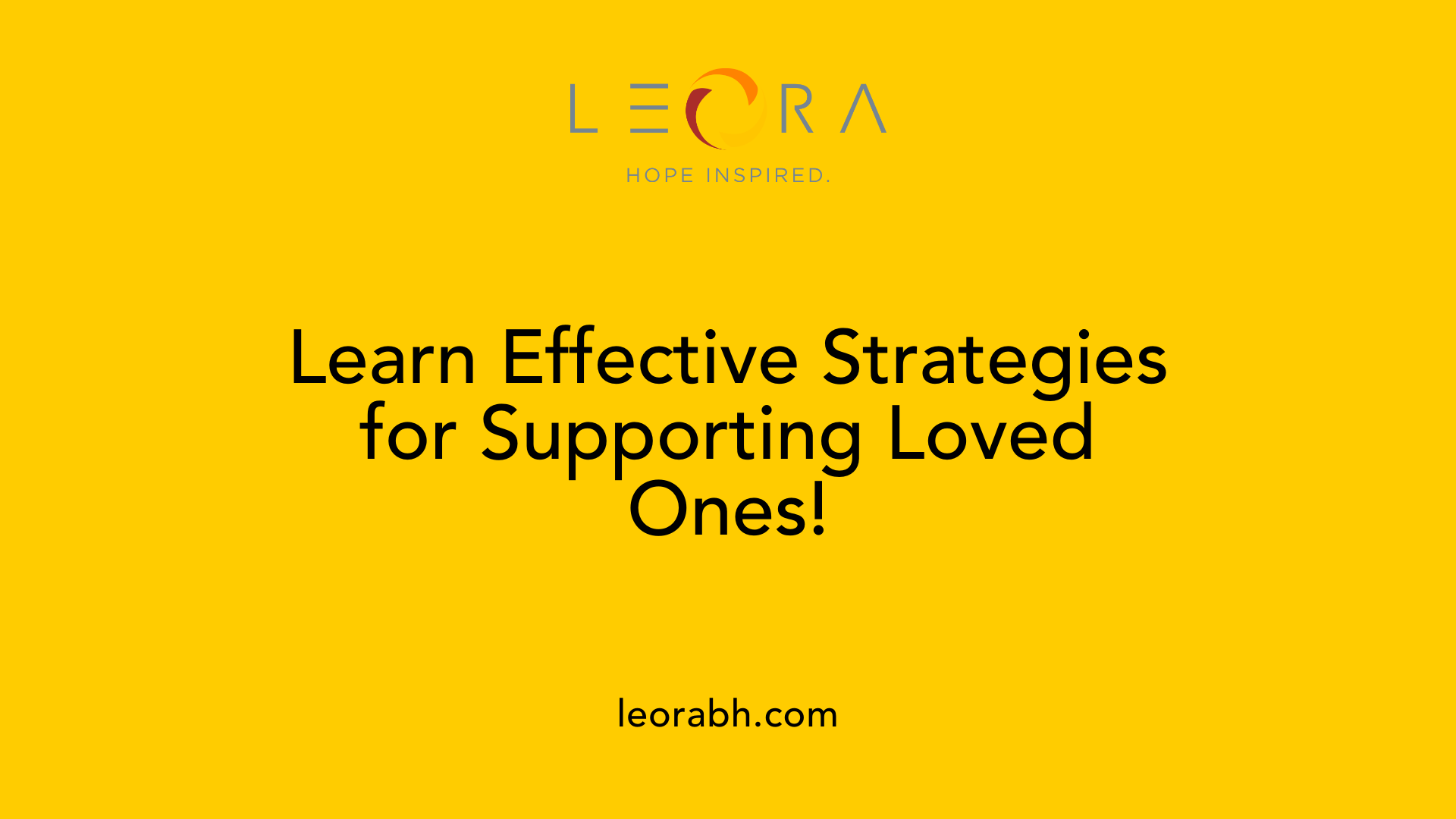 Learn Effective Strategies for Supporting Loved Ones!
