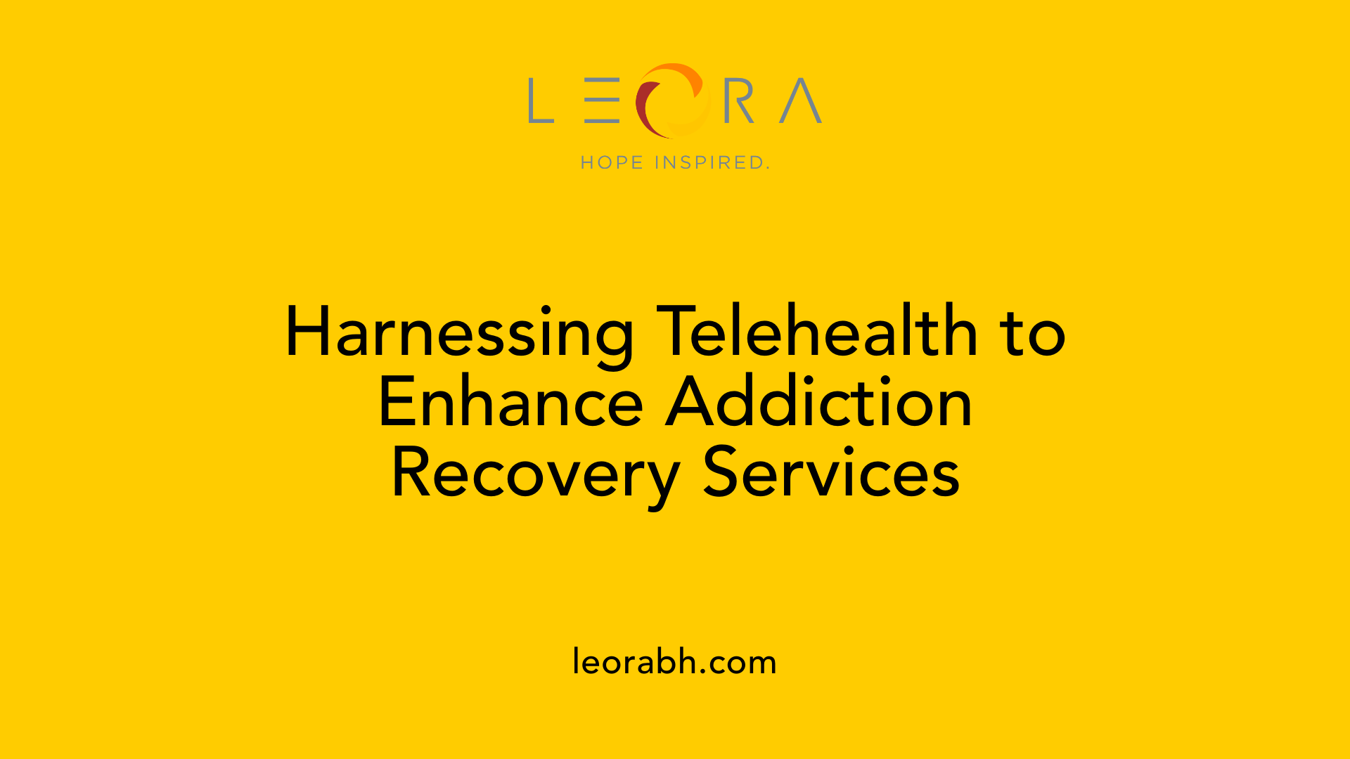 Harnessing Telehealth to Enhance Addiction Recovery Services