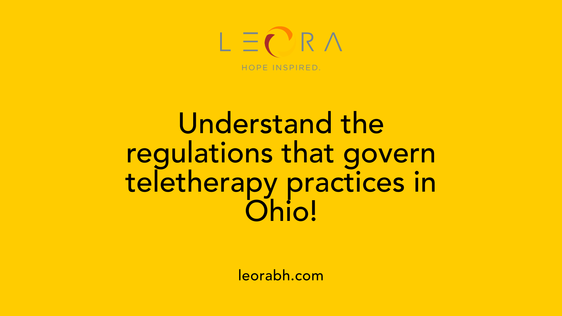 Understand the regulations that govern teletherapy practices in Ohio!