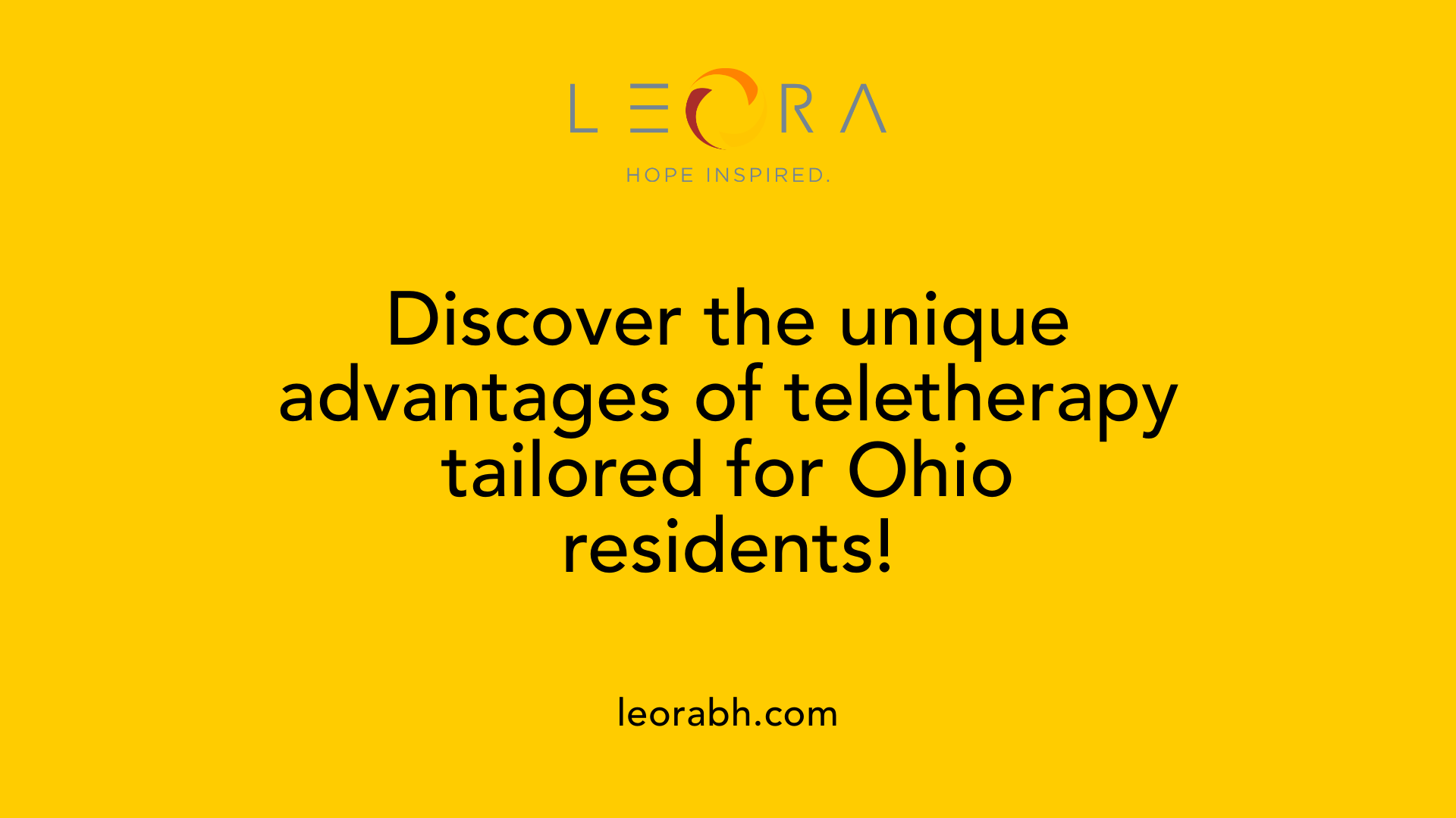 Discover the unique advantages of teletherapy tailored for Ohio residents!
