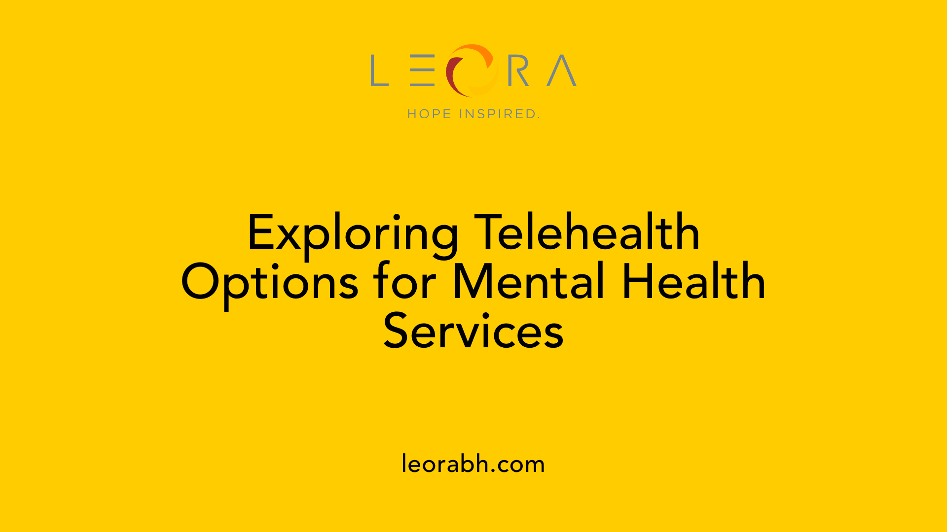 Exploring Telehealth Options for Mental Health Services