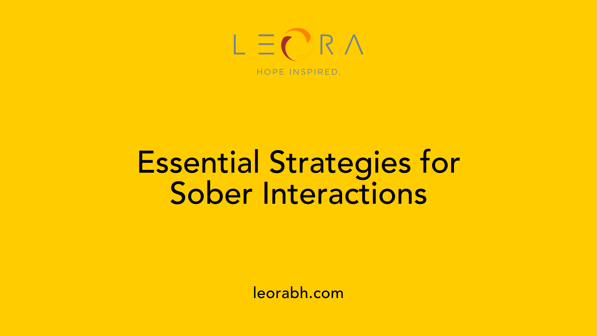 Essential Strategies for Sober Interactions