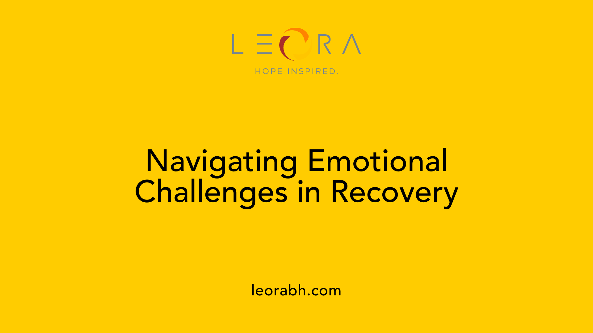 Navigating Emotional Challenges in Recovery