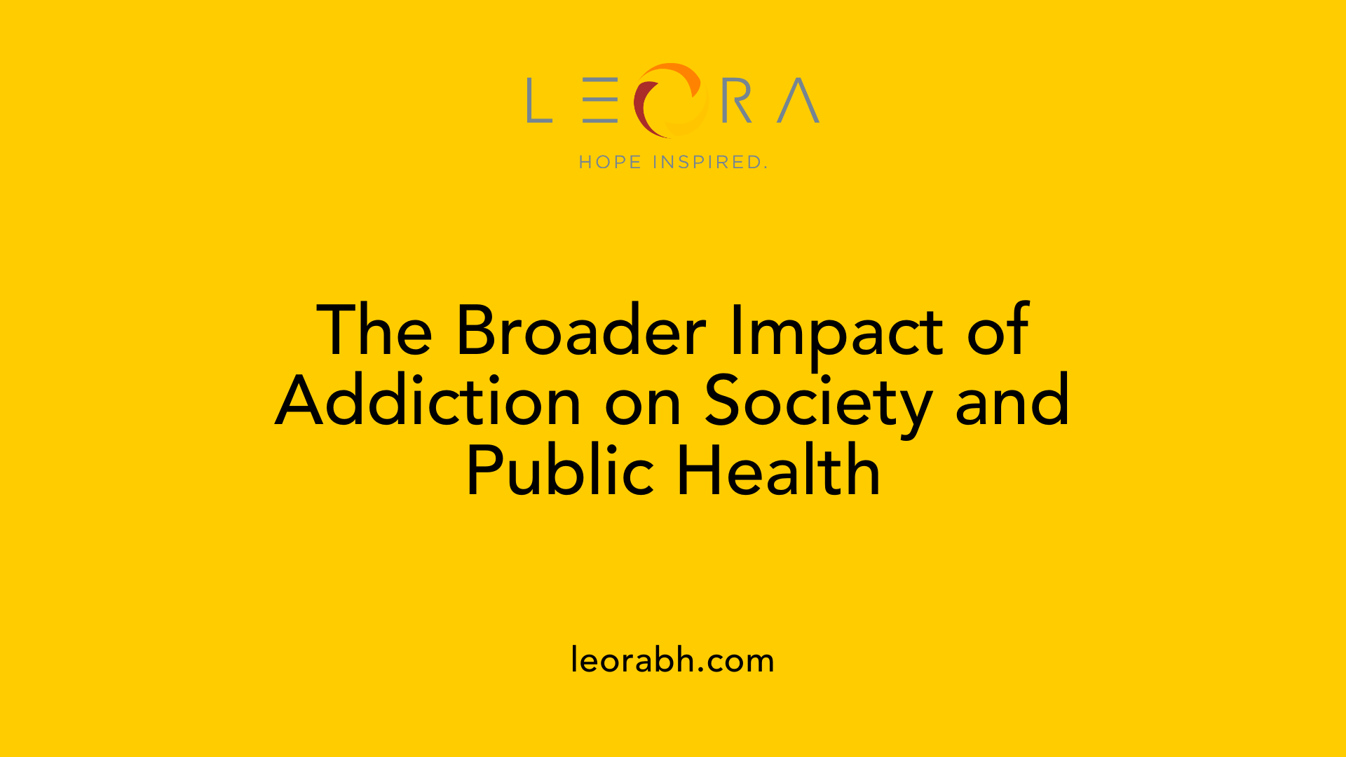 The Broader Impact of Addiction on Society and Public Health