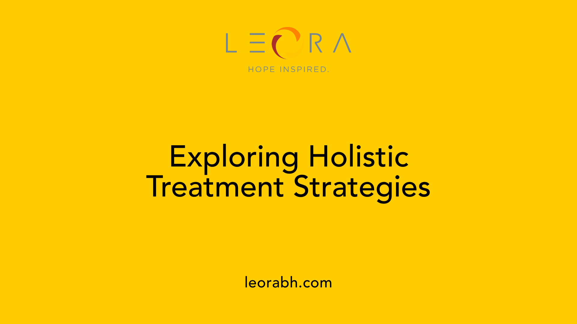 Exploring Holistic Treatment Strategies